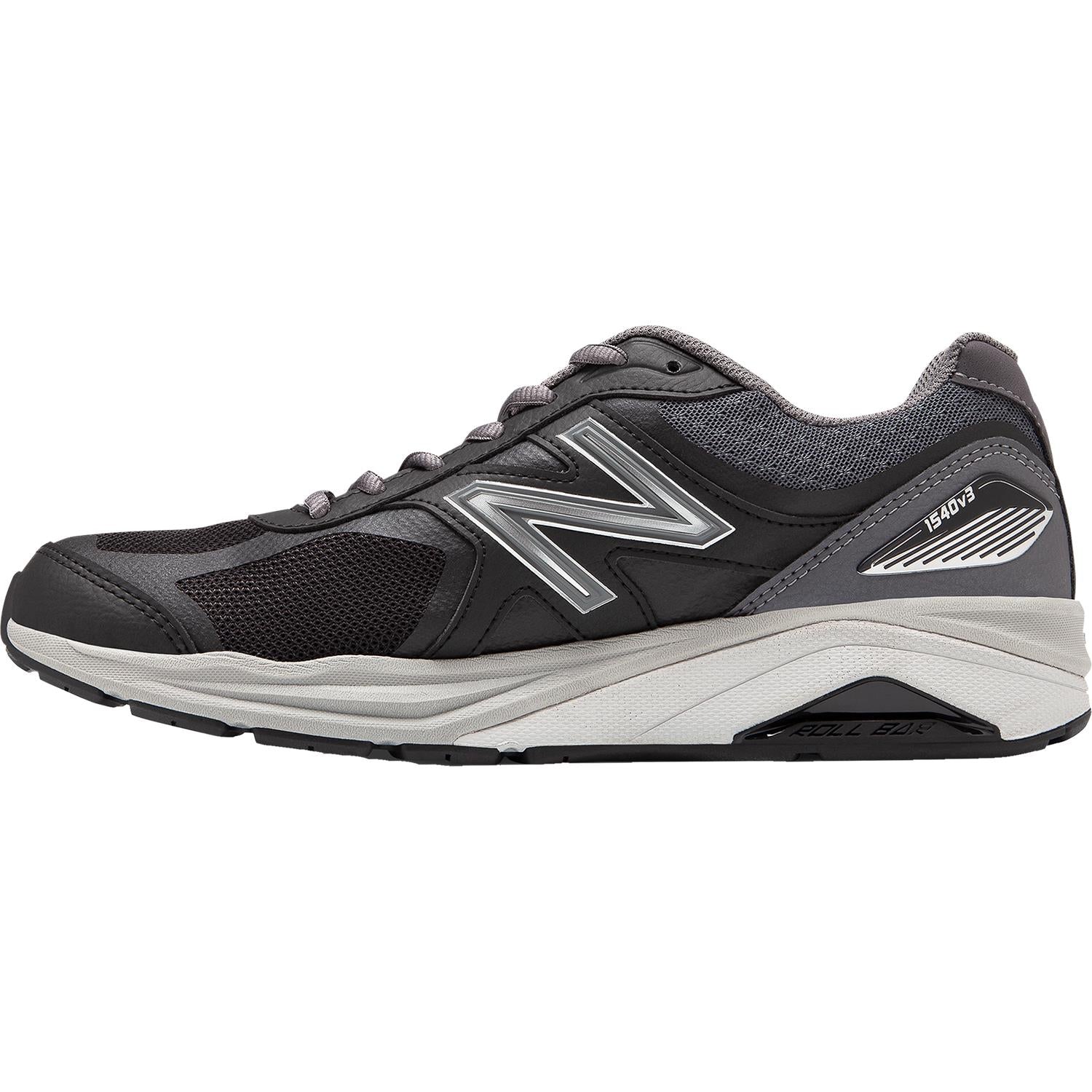 New Balance M1540BK3 Running (Stability Support) Men's Running Shoes Black/Castlerock Synthetic/Mesh - Image 3