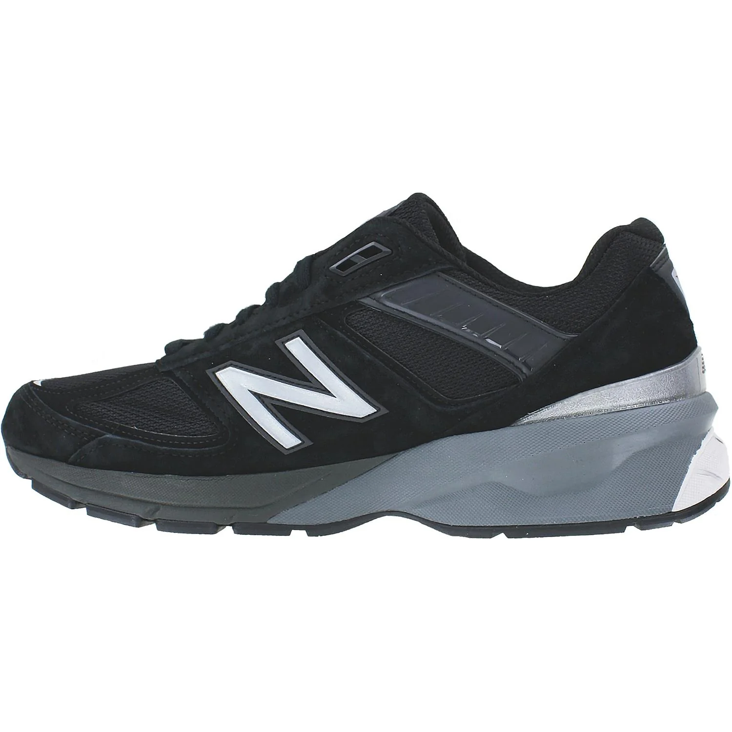 New Balance M990BK5 Running Men's Athletic Shoes Black/Silver Suede/Mesh - Image 3