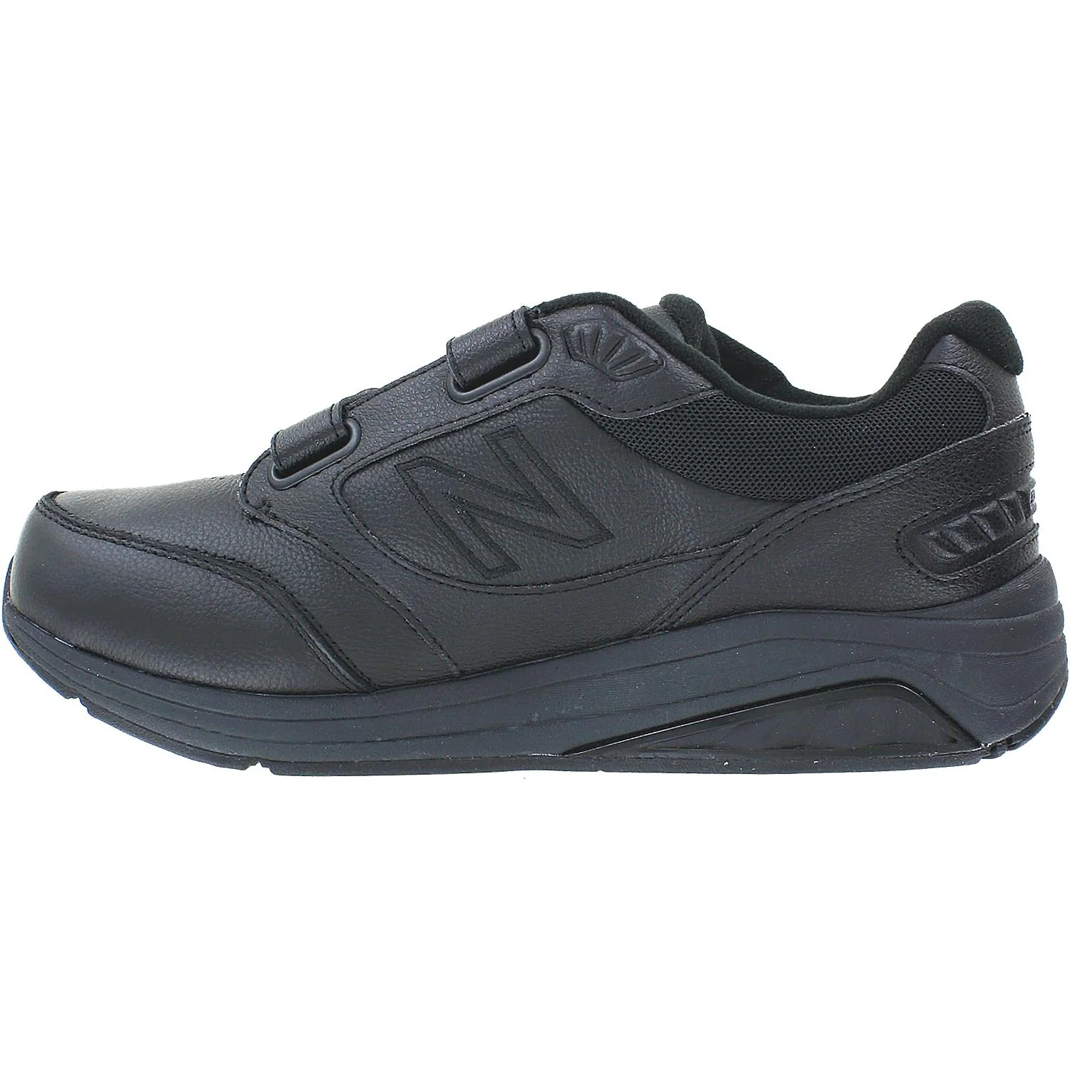 New Balance MW928HB3 Velcro Walking Shoe Men's Hook and Loop Walking Shoes Black Leather - Image 3