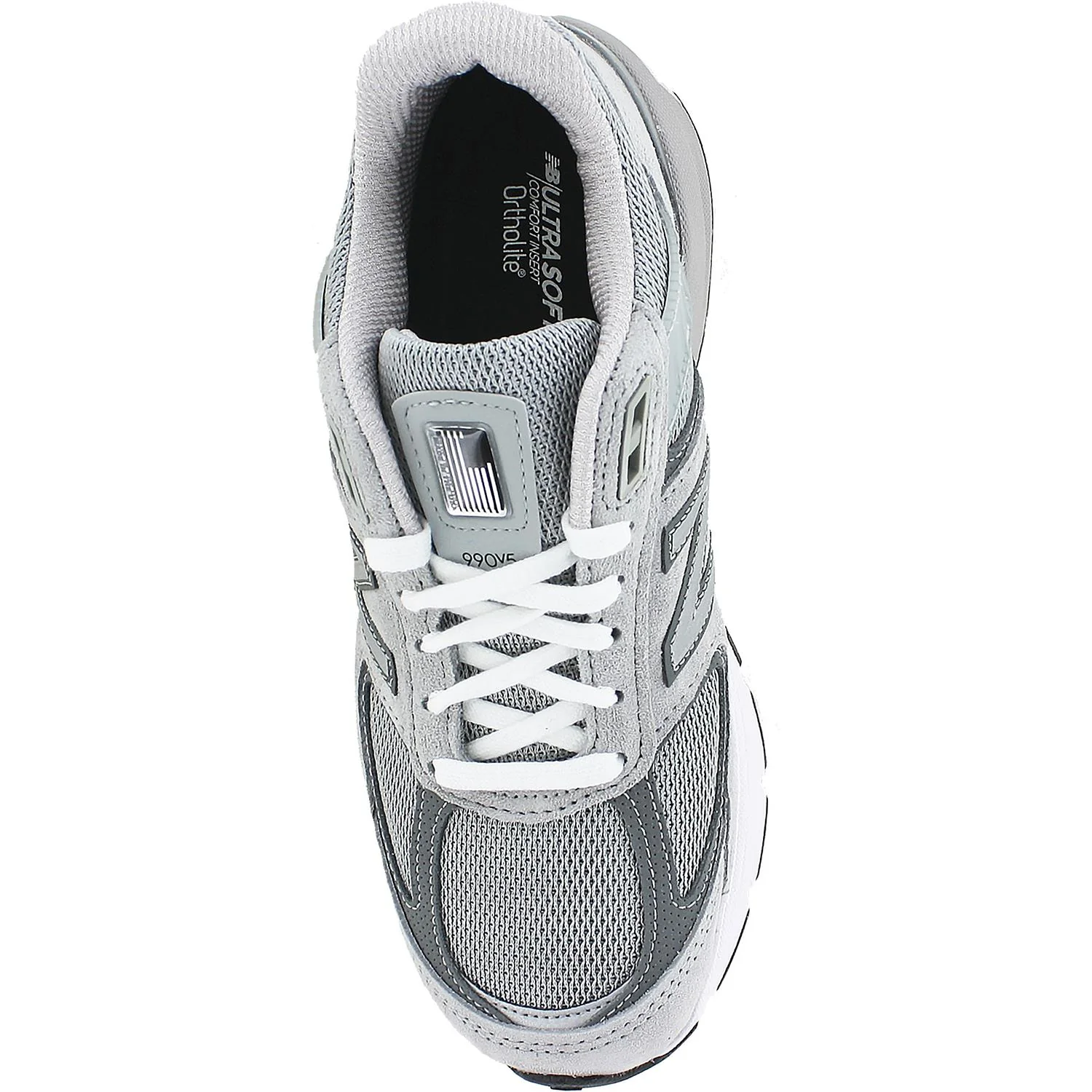 New Balance W990GL5 Running Women's Athletic Shoes Grey/Castlerock Suede/Mesh - Image 2
