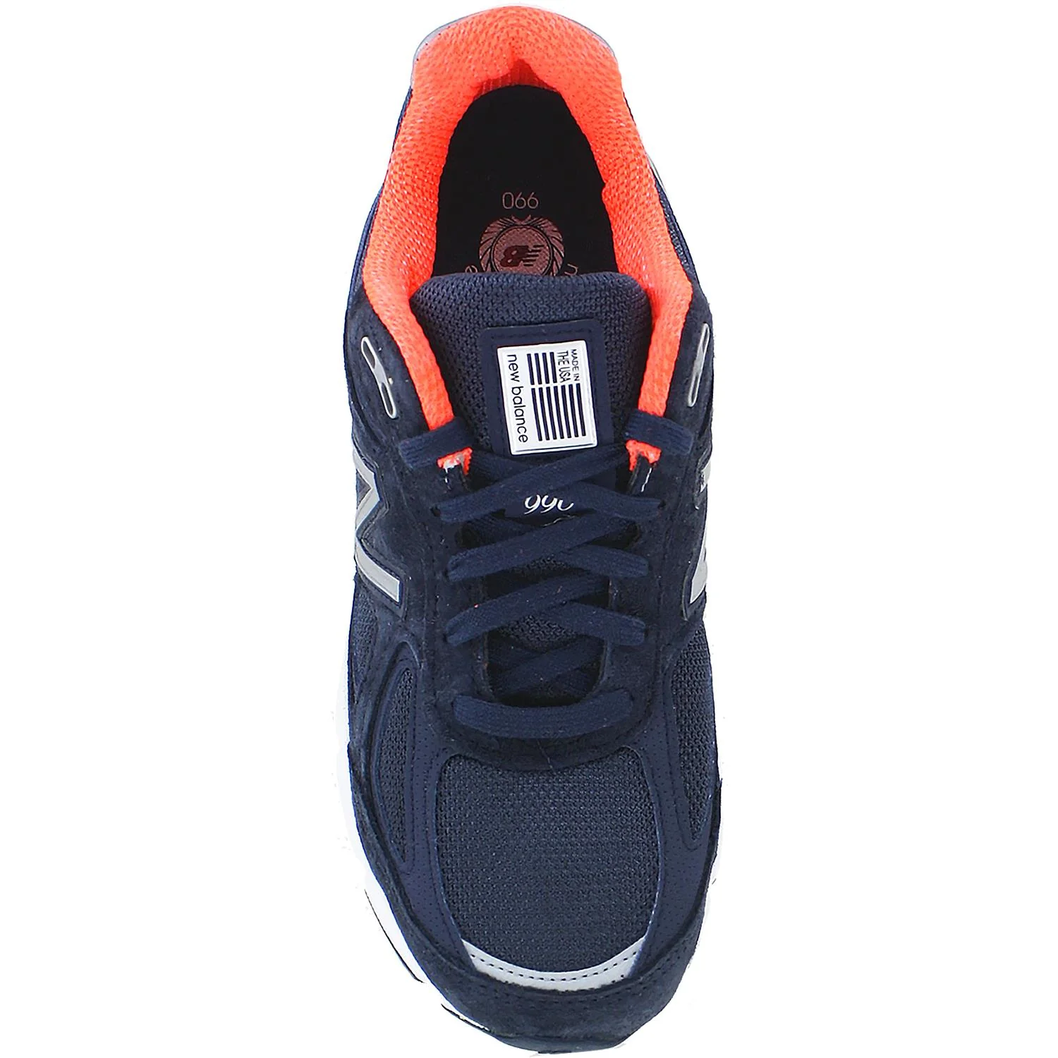 New Balance W990NV4 Running Women's Running Shoes Navy Leather/Mesh - Image 2