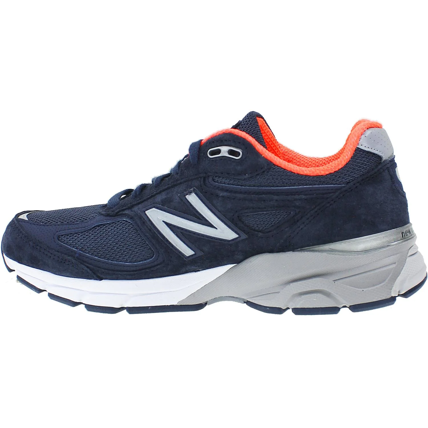 New Balance W990NV4 Running Women's Running Shoes Navy Leather/Mesh - Image 3