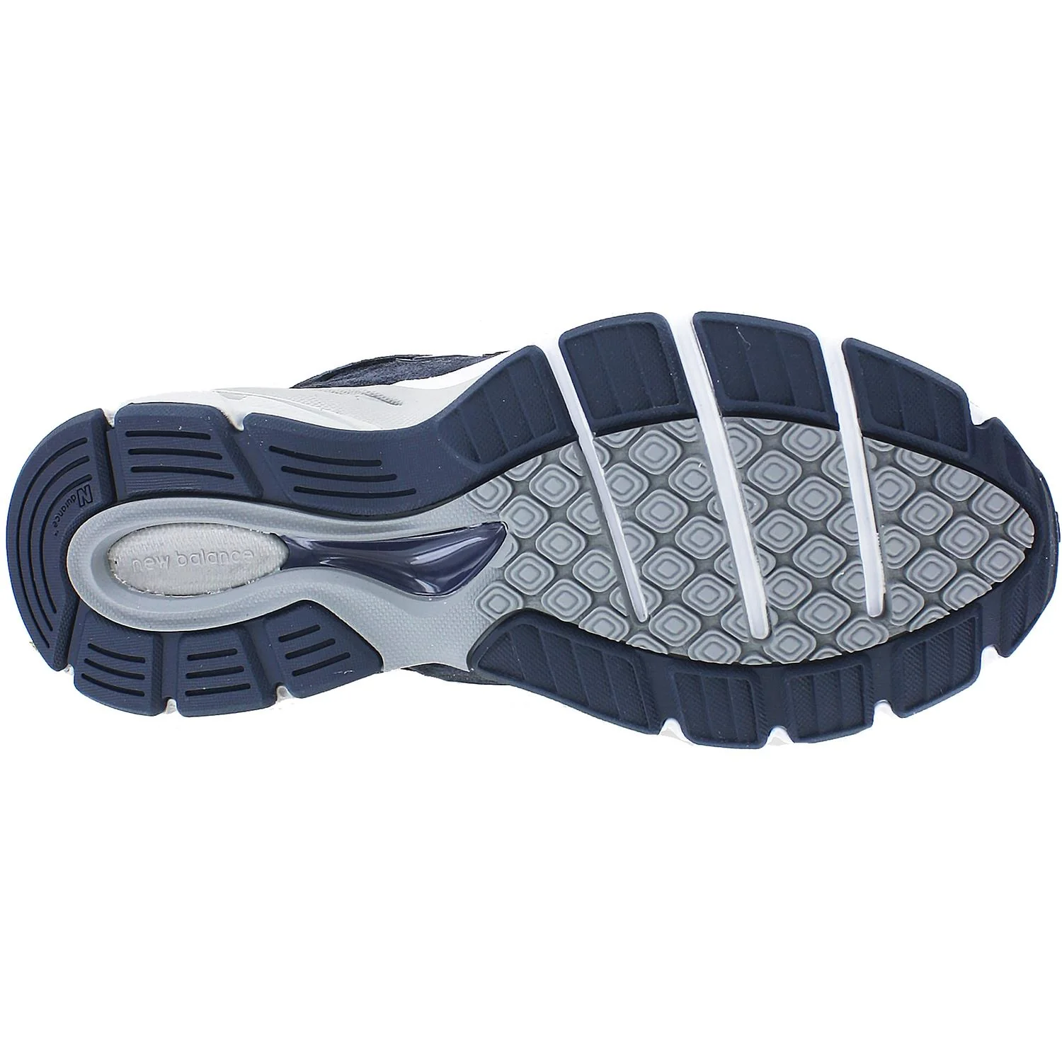 New Balance W990NV4 Running Women's Running Shoes Navy Leather/Mesh - Image 4