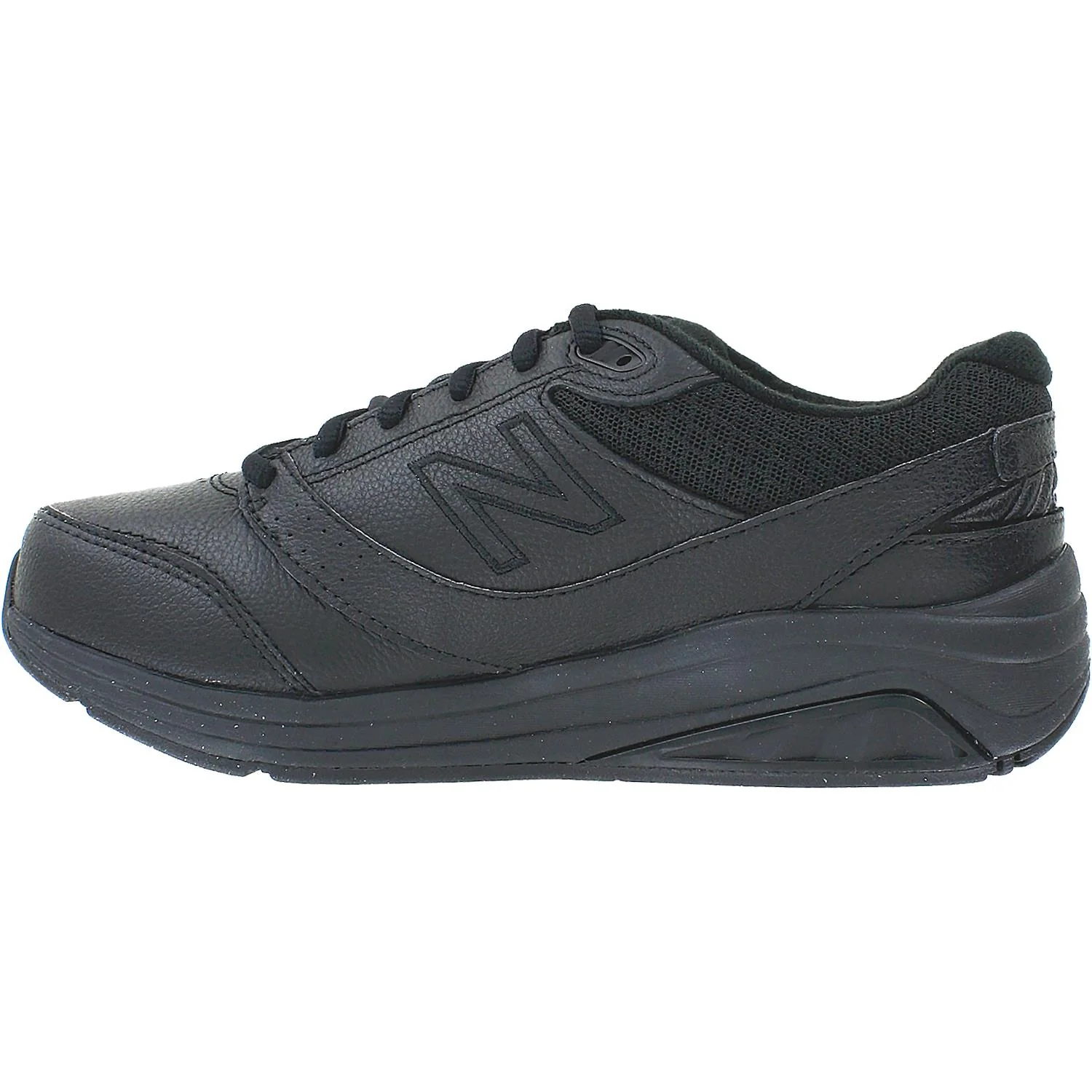 New Balance WW928BK3 Walking Women's Walking Shoes Black Leather - Image 3