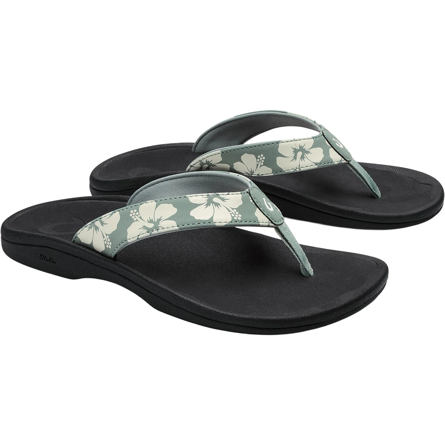 Olukai Ohana Women's Sandals Silver Pine/Pua - Image 3