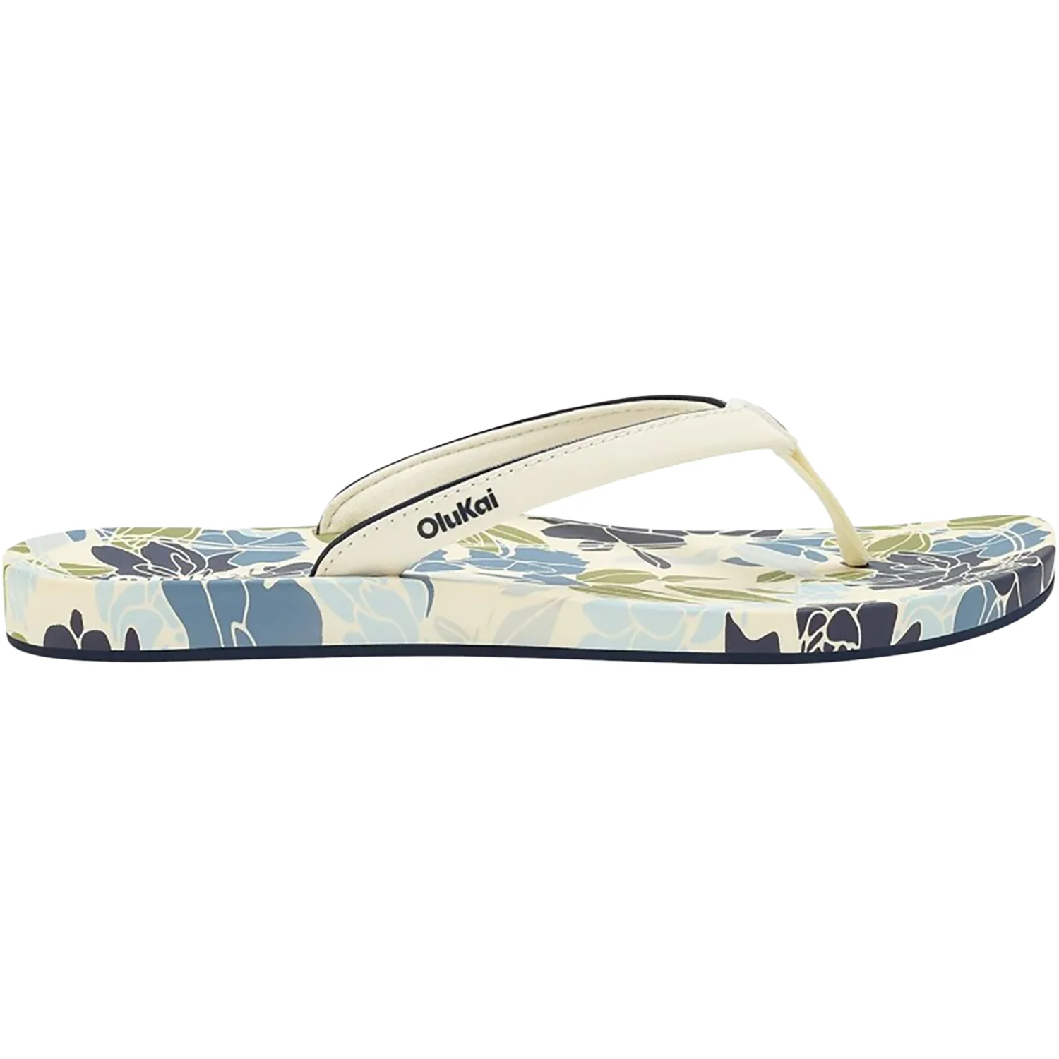 OluKai 'Uiki Women's Sandals Mood Indigo/Pa'i