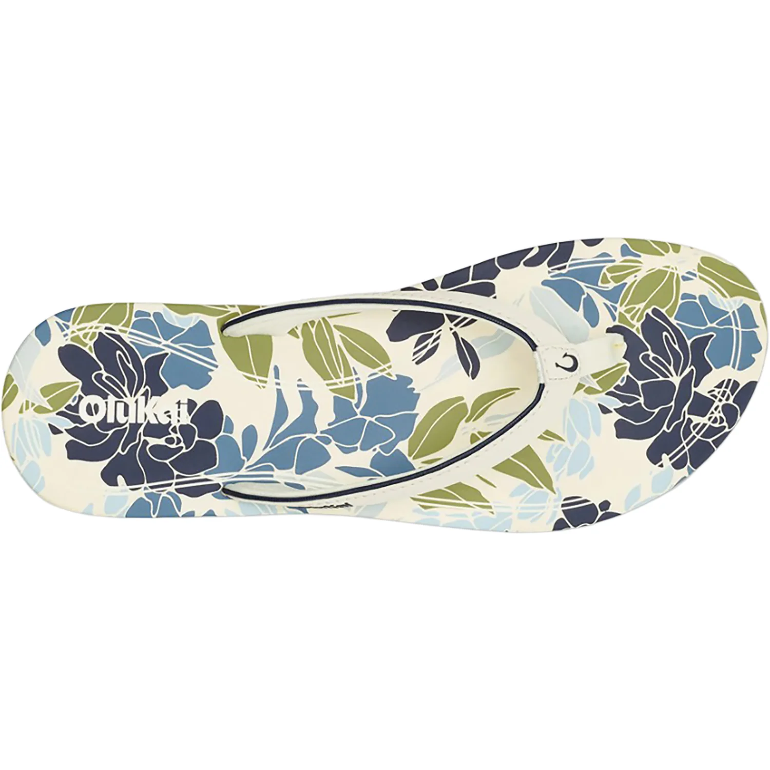 OluKai 'Uiki Women's Sandals Mood Indigo/Pa'i - Image 2