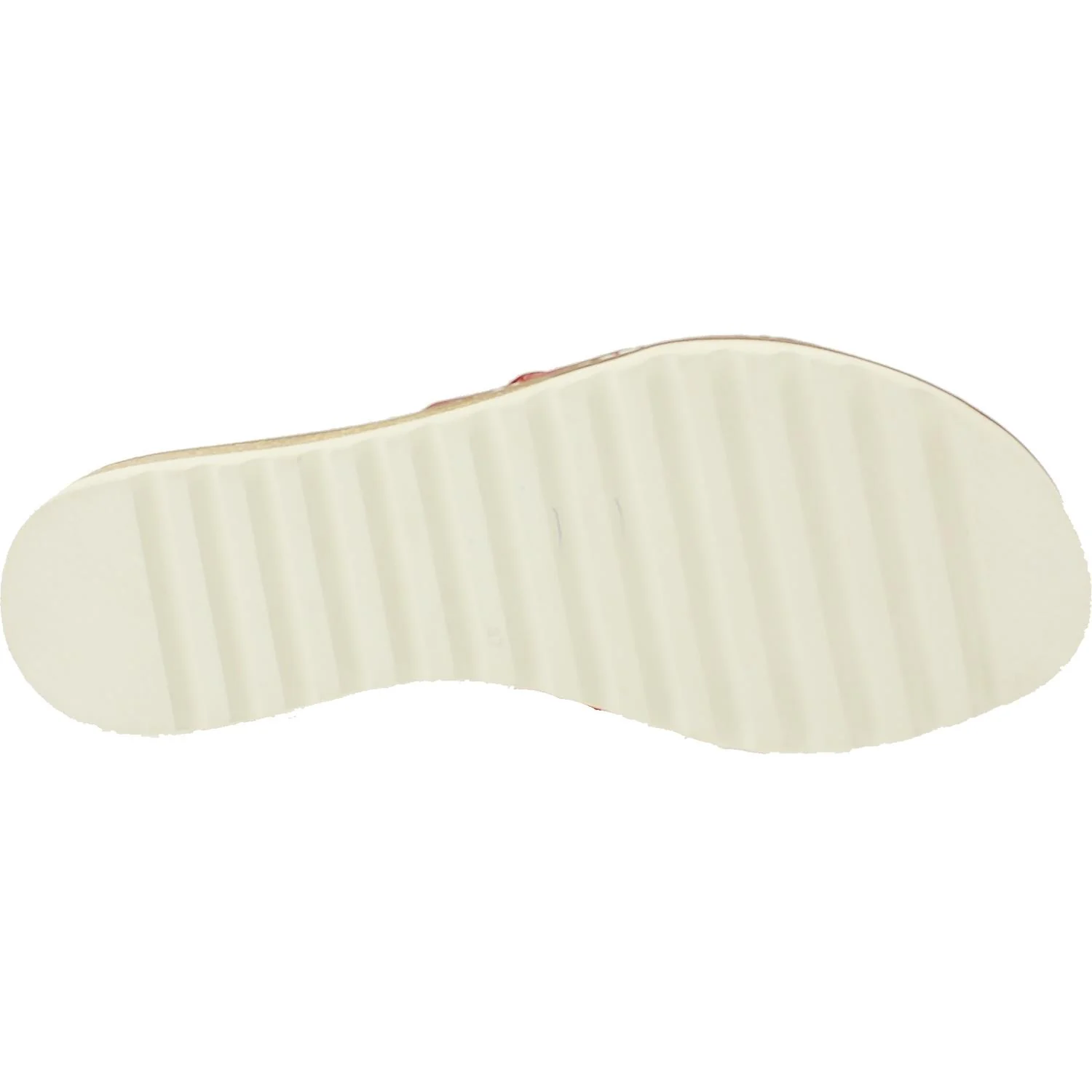 Pikolinos Alcudia W1L-0917 Women's Lace Up Shoes Sandals Coral Leather - Image 4