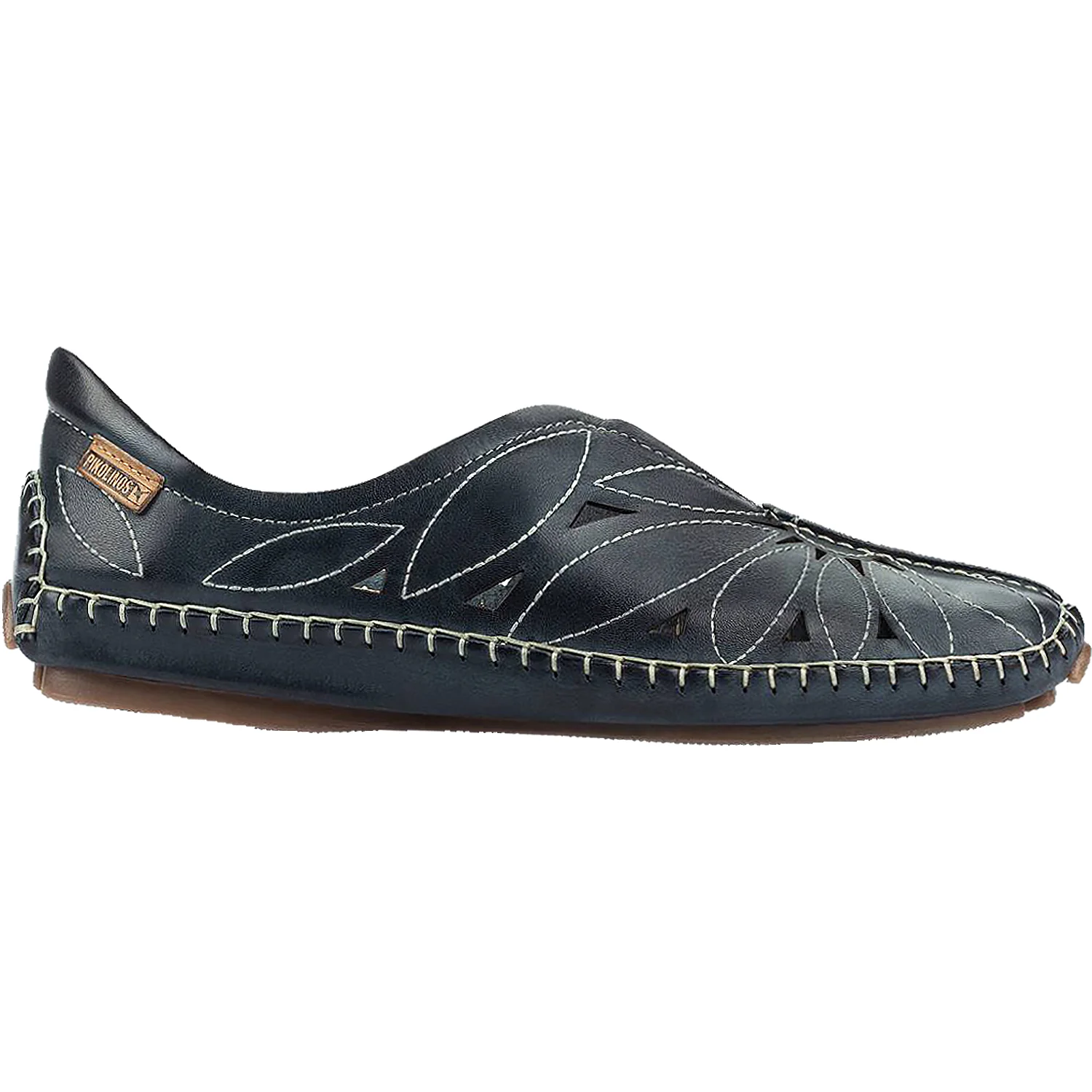 Pikolinos Jerez 578-7399 Women's Slip Ons Ocean Leather - Image 2