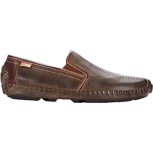 Pikolinos Jerez 09Z-3090 Men's Slip Ons Seaweed Leather