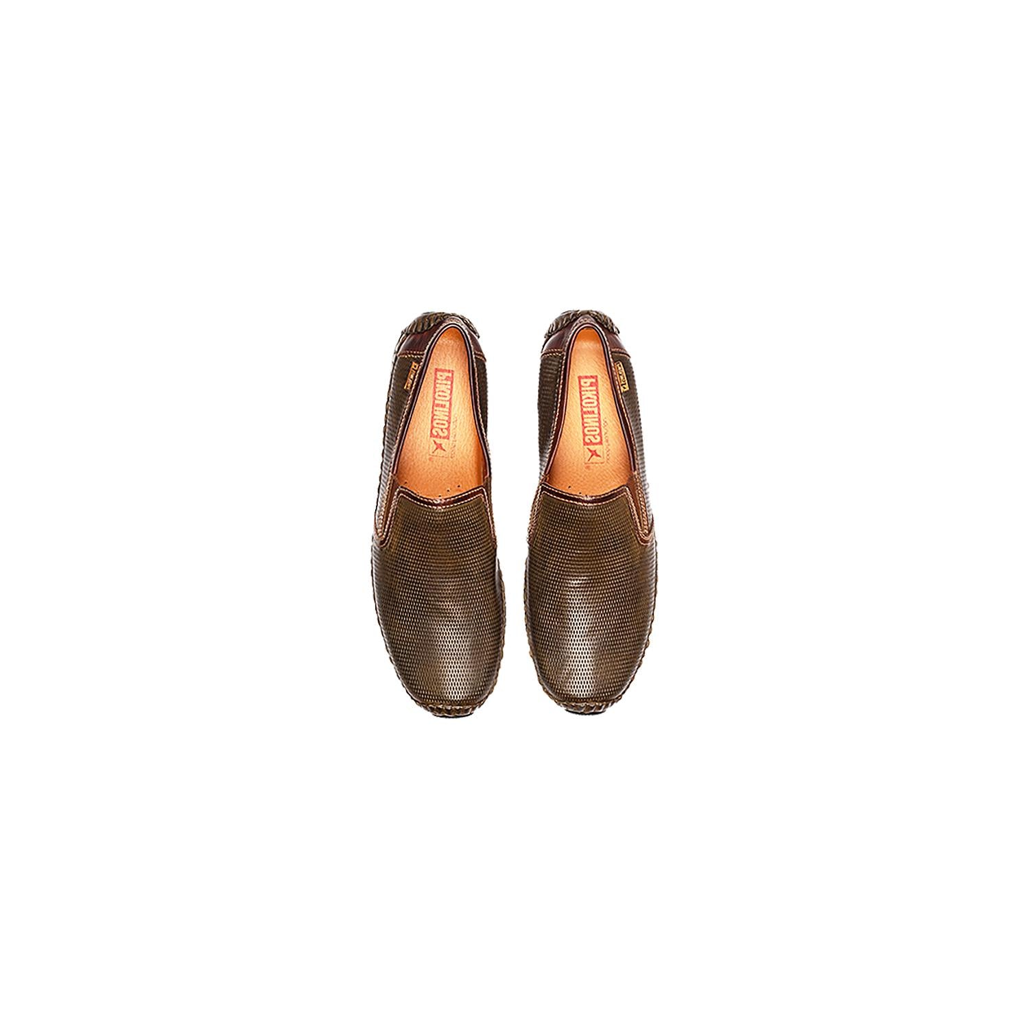 Pikolinos Jerez 09Z-3090 Men's Slip Ons Seaweed Leather - Image 2