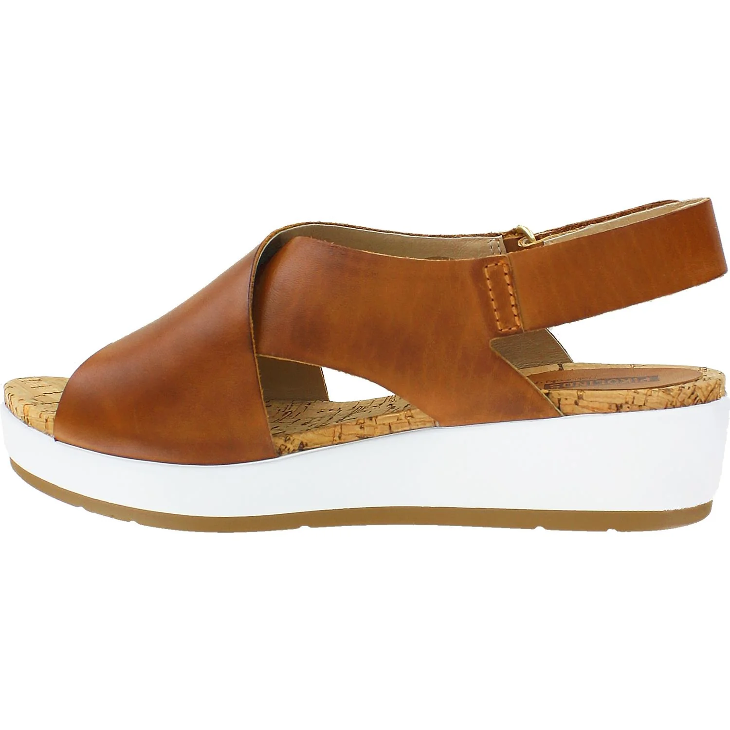 Pikolinos Mykonos W1G-0757 Women's Wedge Heel Sandals Brandy Leather - Image 3