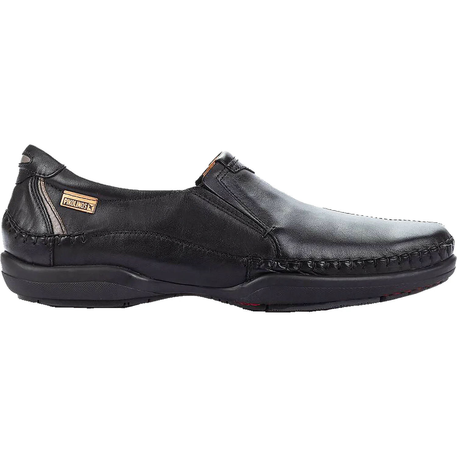 Pikolinos San Telmo M1D-6032 Men's Slip Ons Black Leather