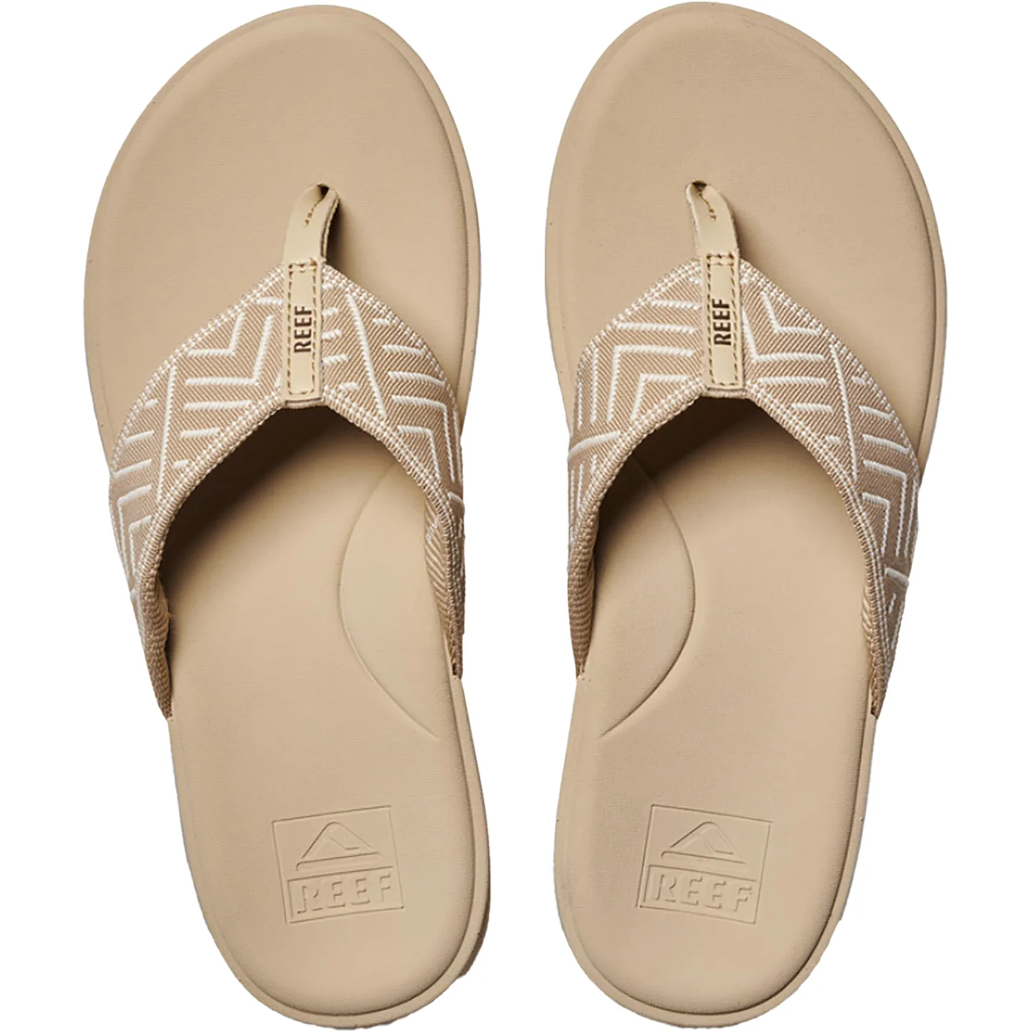 REEF Cushion Cloud TX Sandals Thong Sandals Oasis Geo Synthetic - Image 2