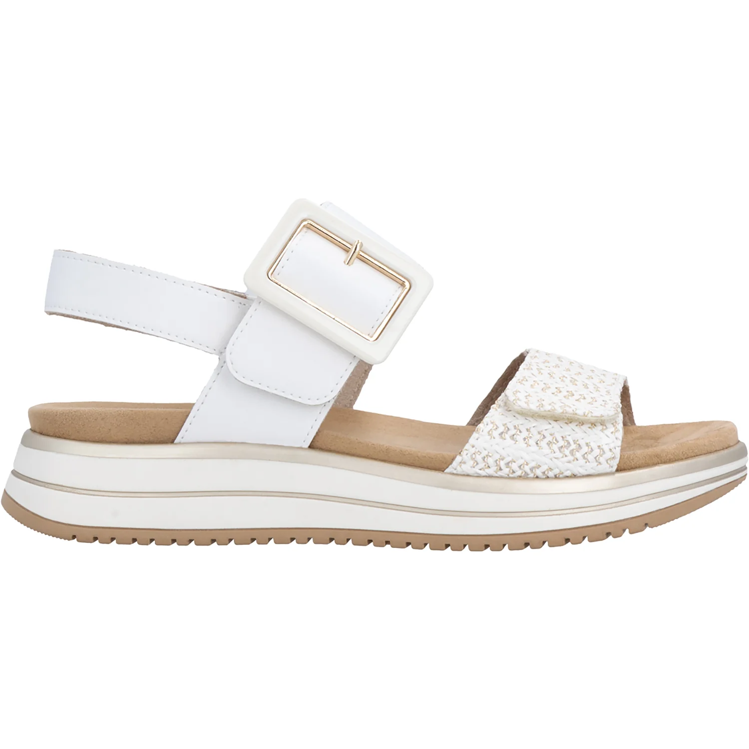 Remonte D1J53-81 Jocelyn 53 Weiss-Gold/Weiss