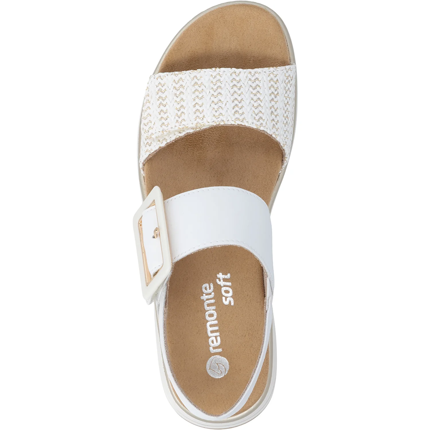Remonte D1J53-81 Jocelyn 53 Weiss-Gold/Weiss - Image 2