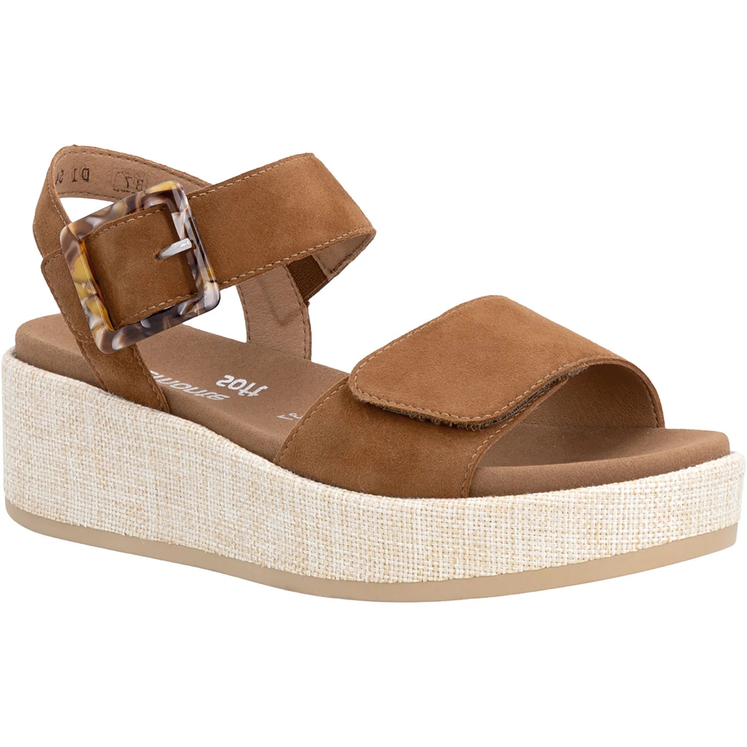 Remonte D1N43-22 Jocelyn 54 Women's Sandals Noccia Goat Suede - Image 5
