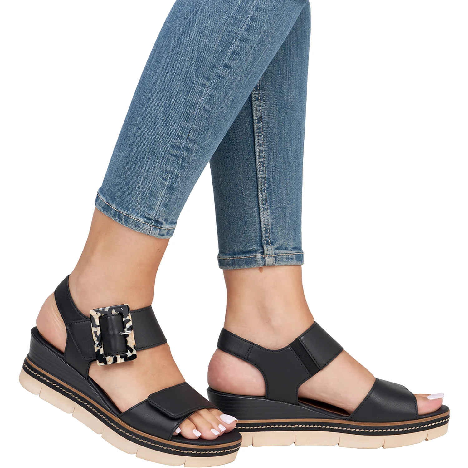 Remonte D2L53-00 Jerilyn Women's Sandals Black - Image 6