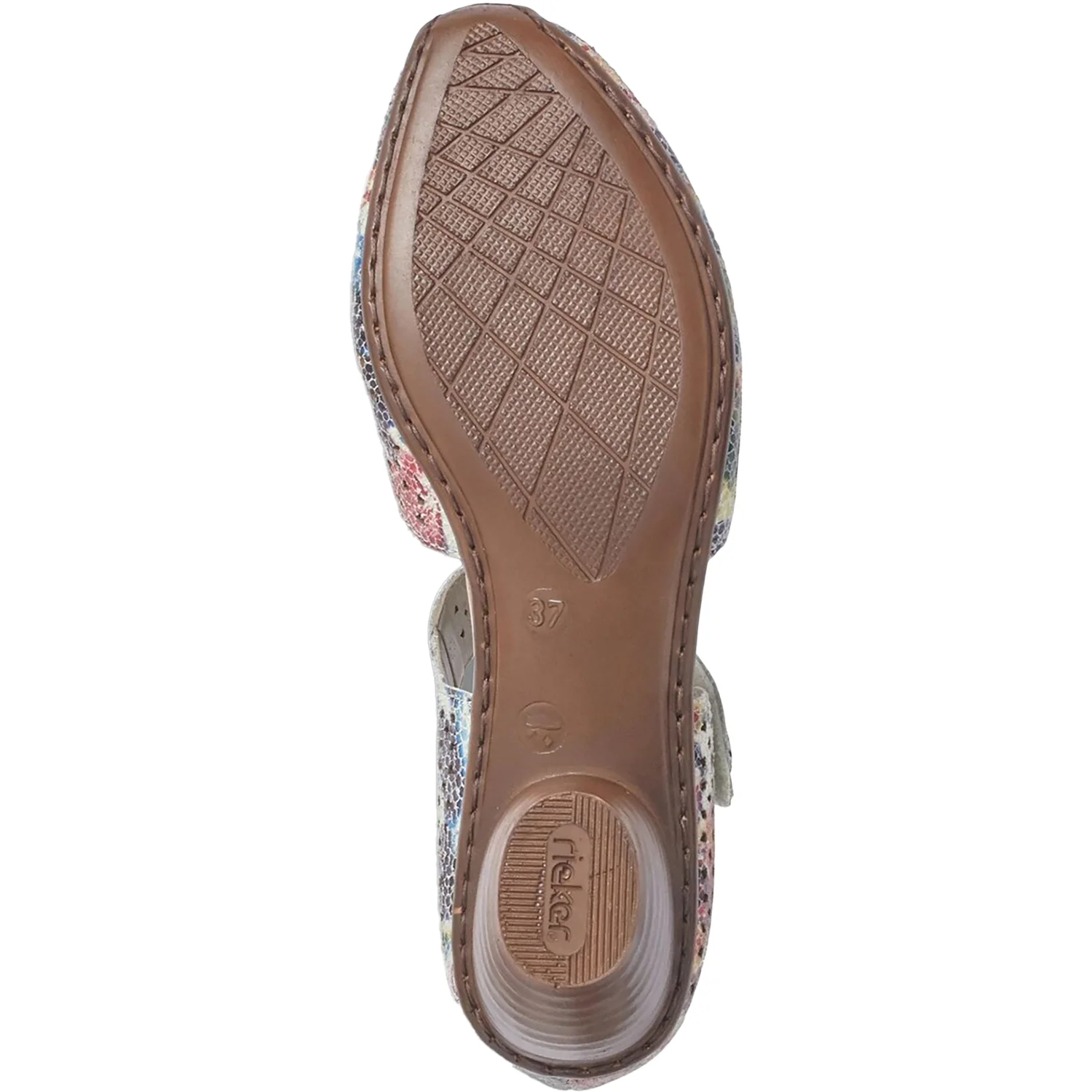 Rieker 43711-90 Mirjam 11 Women's Mary Janes Ice Multi Suede - Image 5