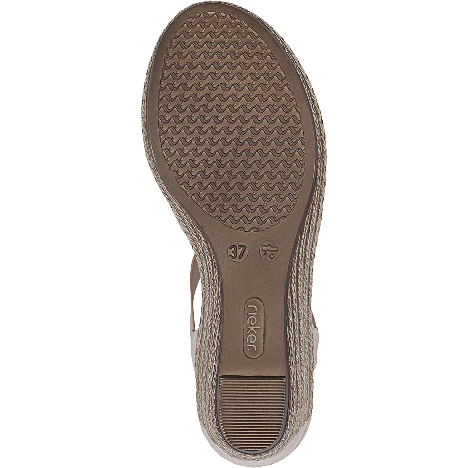 Rieker 62436-31 Fanni 36 Women's Sandals Rosegold - Image 4