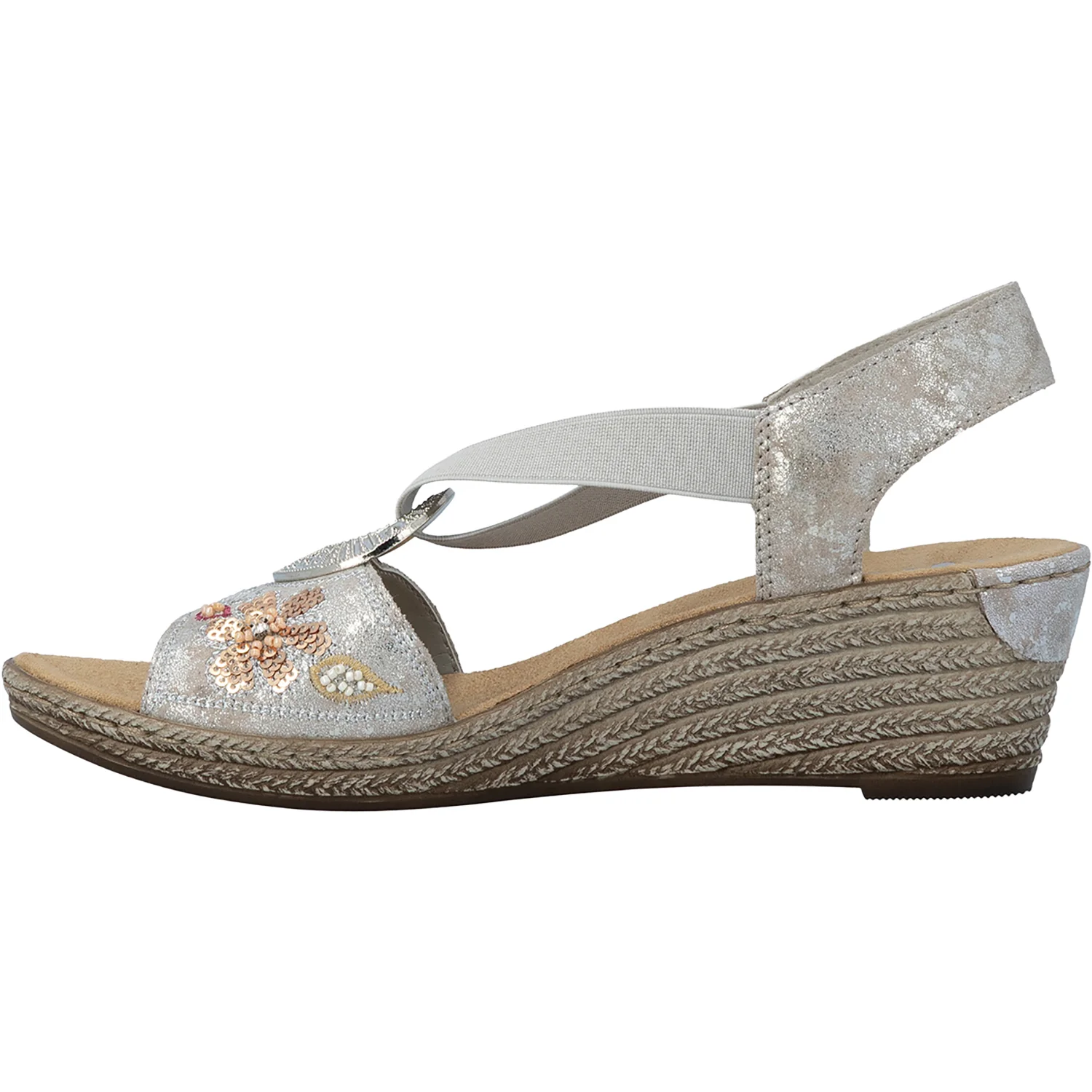Rieker 62466-90 Fanni Rose Metallic - Image 3