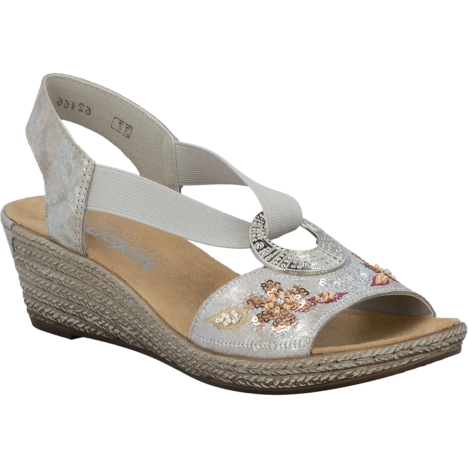 Rieker 62466-90 Fanni Rose Metallic - Image 5