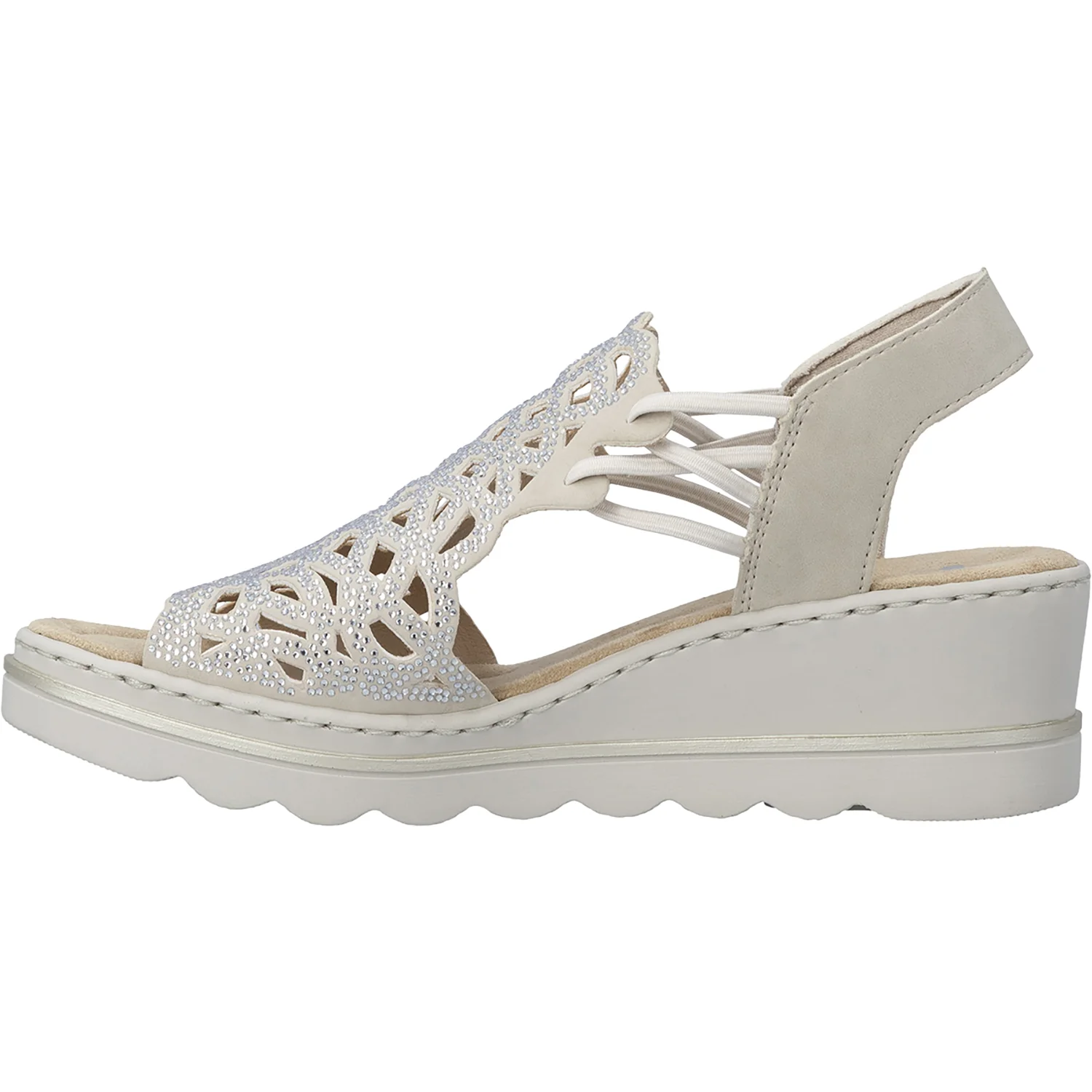 Rieker 67465-62 Rose 65 Women's Sandals Ginger Morelia - Image 3