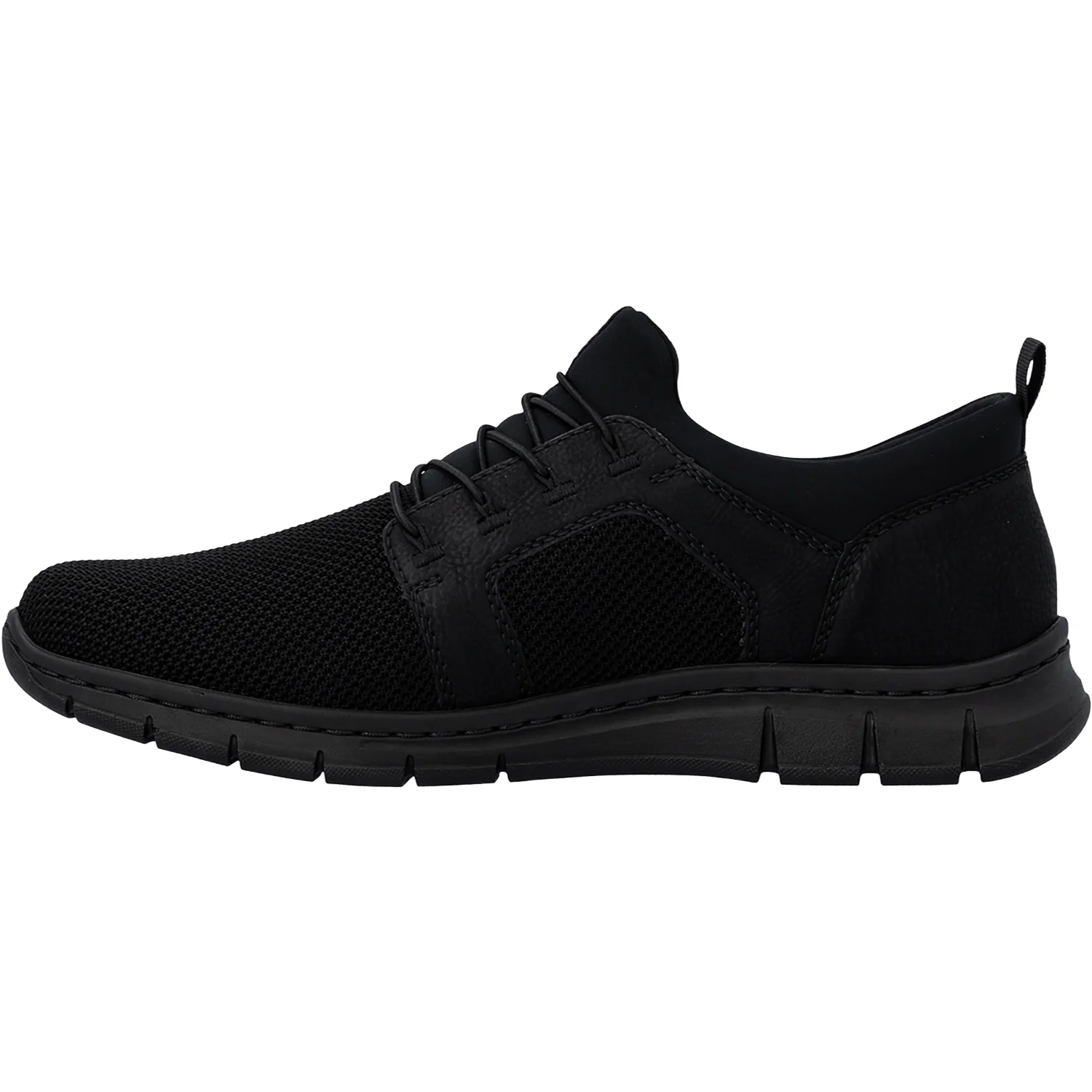 Rieker B7796-01 Men's Casual Slip-Ons Schwarz/Schwarz/Schwarz - Image 3