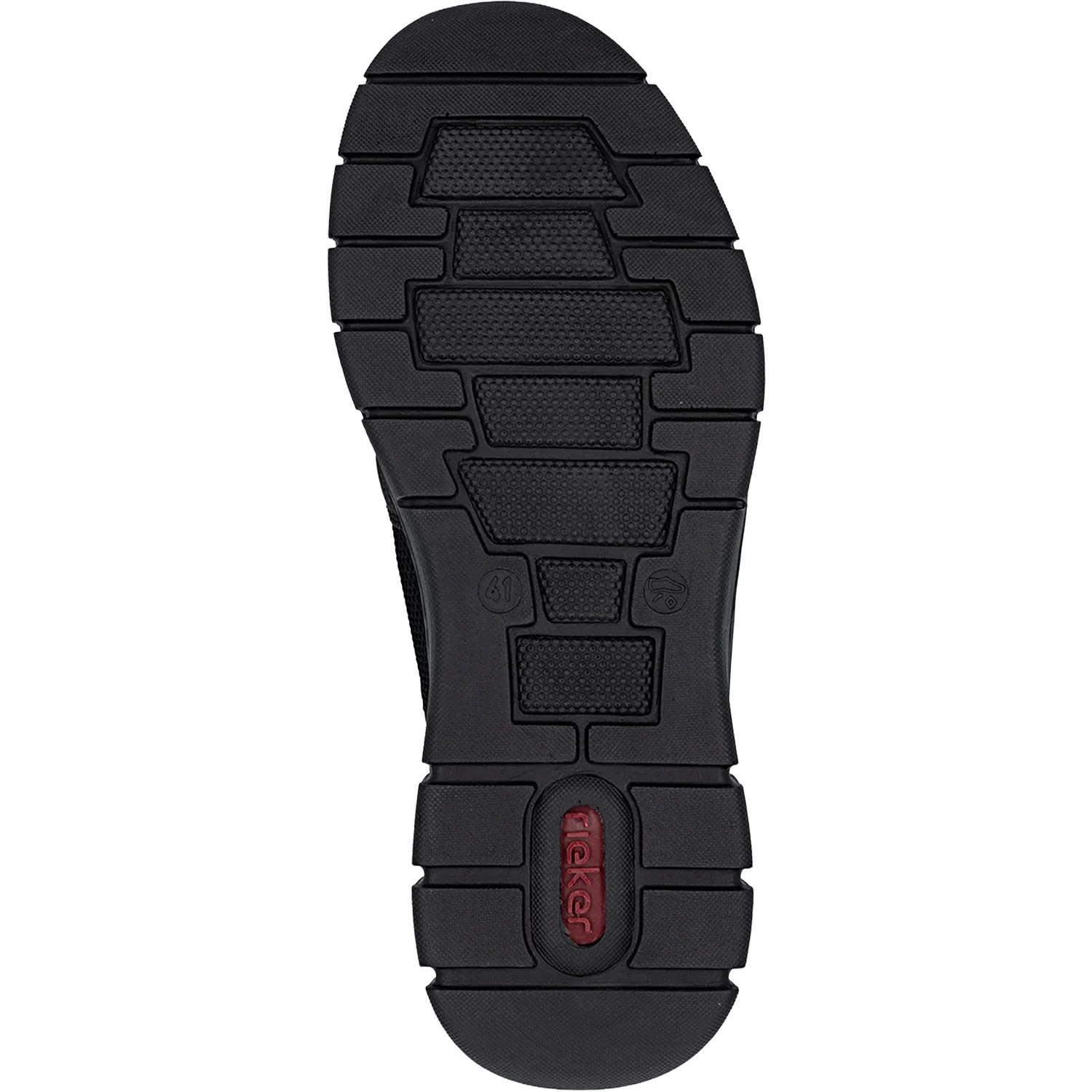 Rieker B7796-01 Men's Casual Slip-Ons Schwarz/Schwarz/Schwarz - Image 4