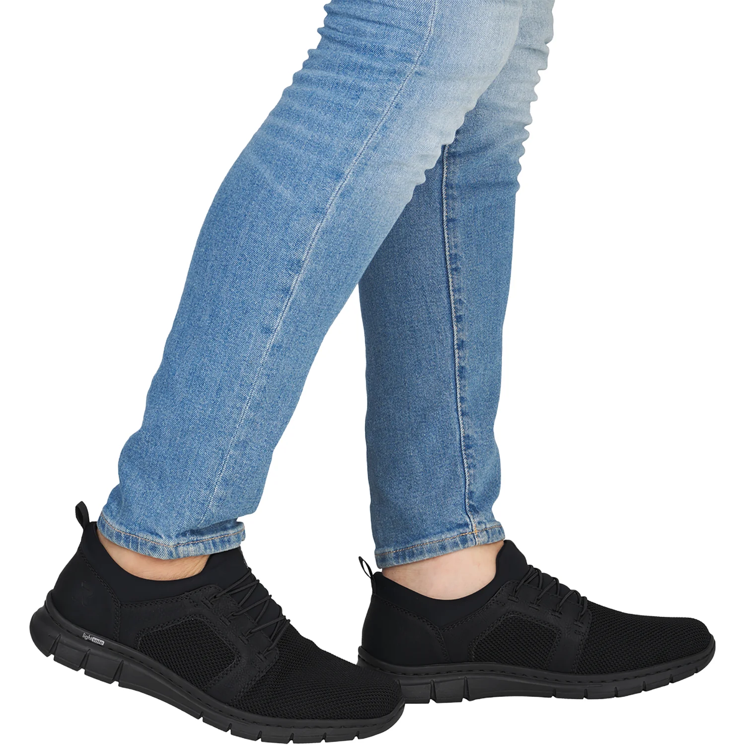 Rieker B7796-01 Men's Casual Slip-Ons Schwarz/Schwarz/Schwarz - Image 6