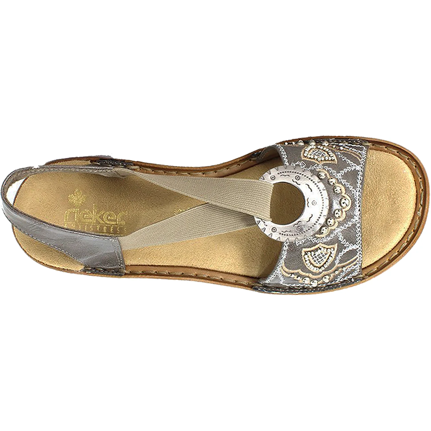 Rieker Regina B9 Women's Smoke Leather - Image 2