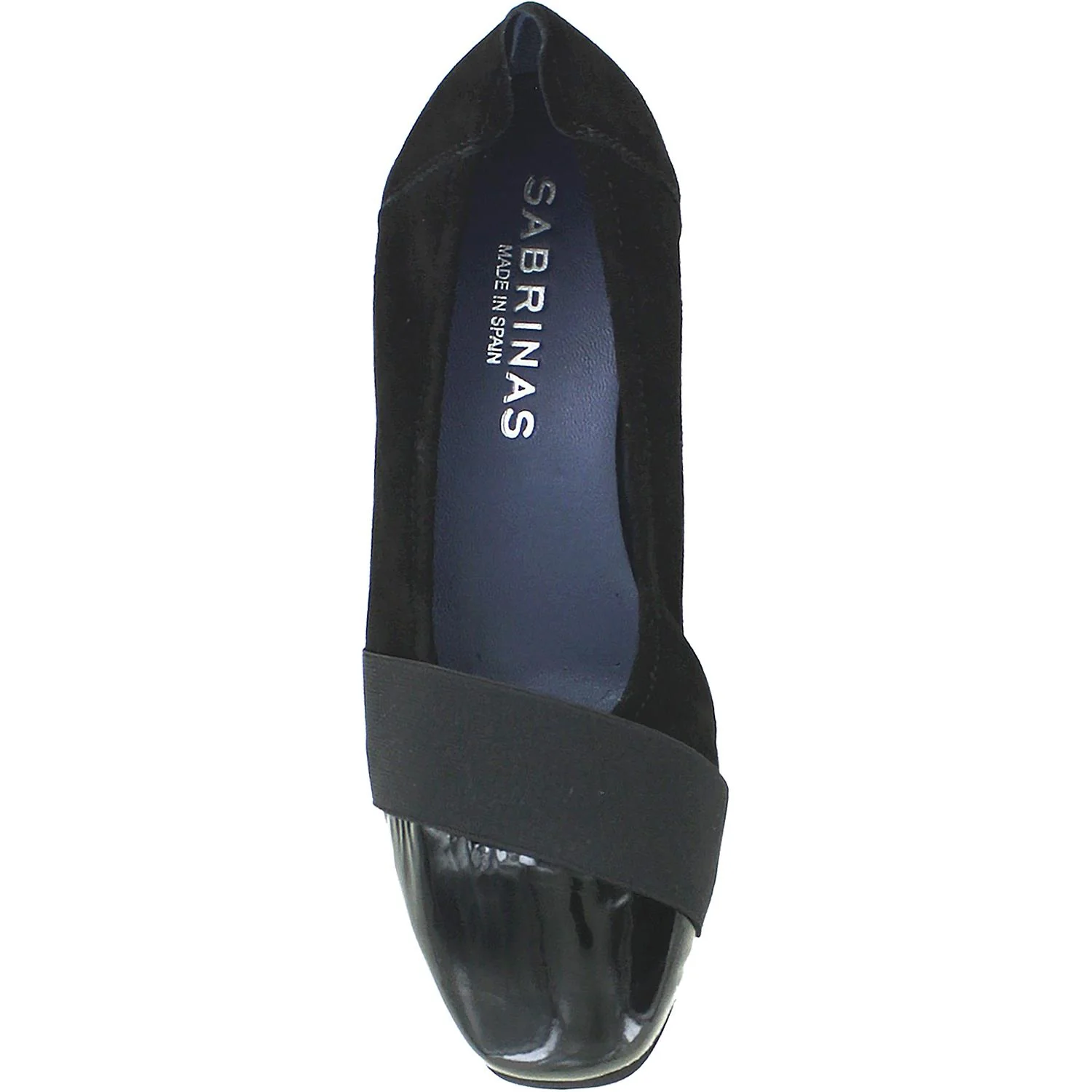 Women's Sabrinas Marsella 66022 Black Suede/Patent - Image 4