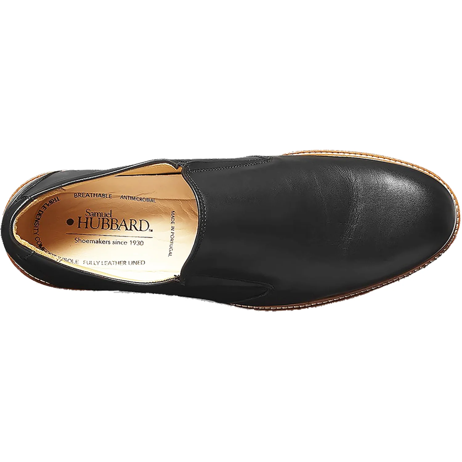 Samuel Hubbard Frequent Traveler Men's Black Leather - Image 2