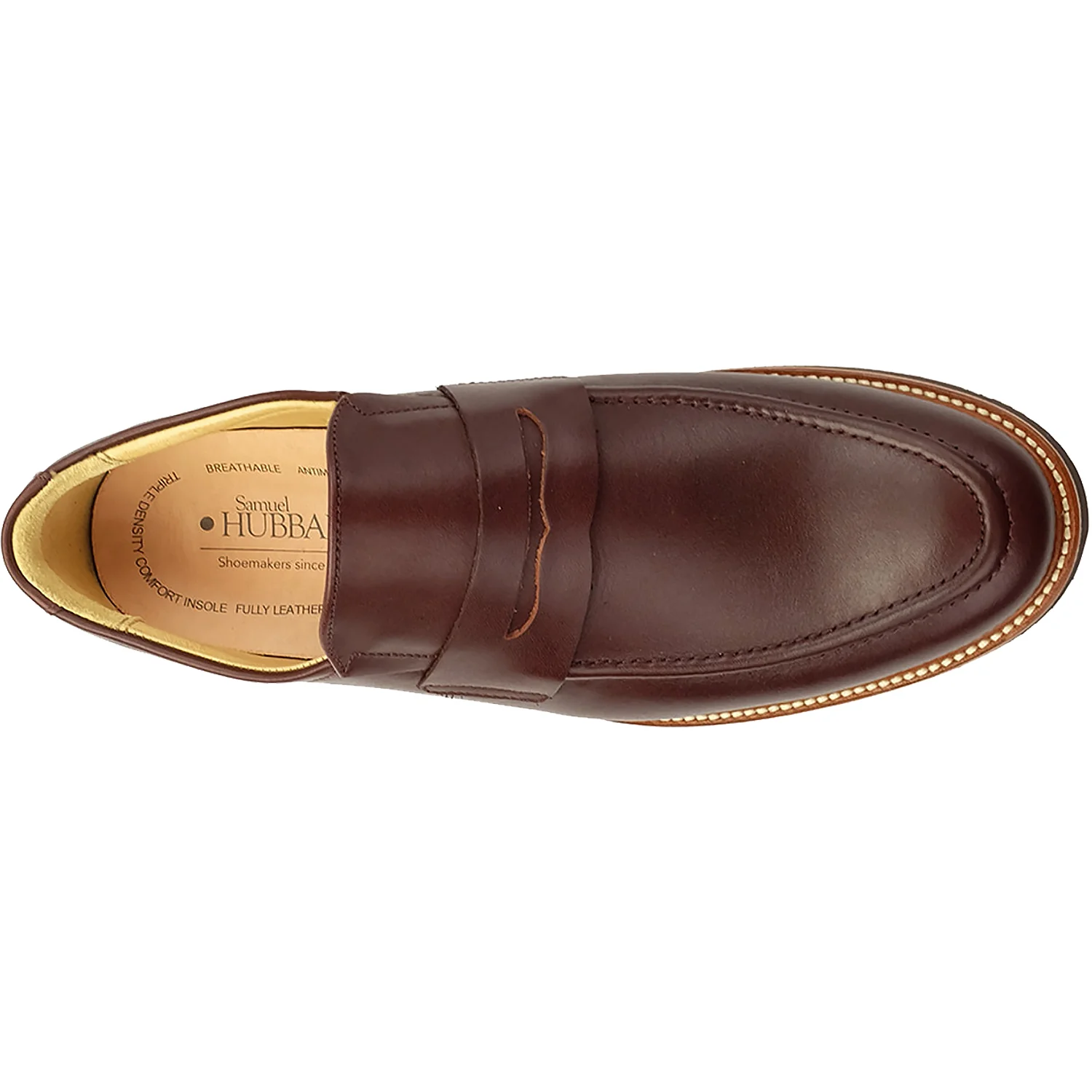 Samuel Hubbard Ivy Legend Men's Slip Ons Cordovan Leather - Image 2