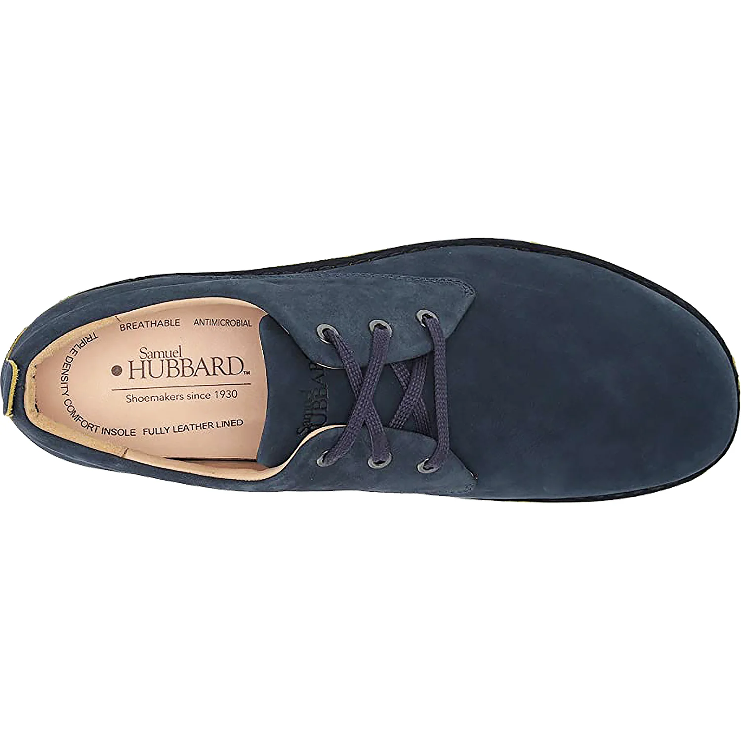 Samuel Hubbard Free Men's Navy Nubuck - Image 2