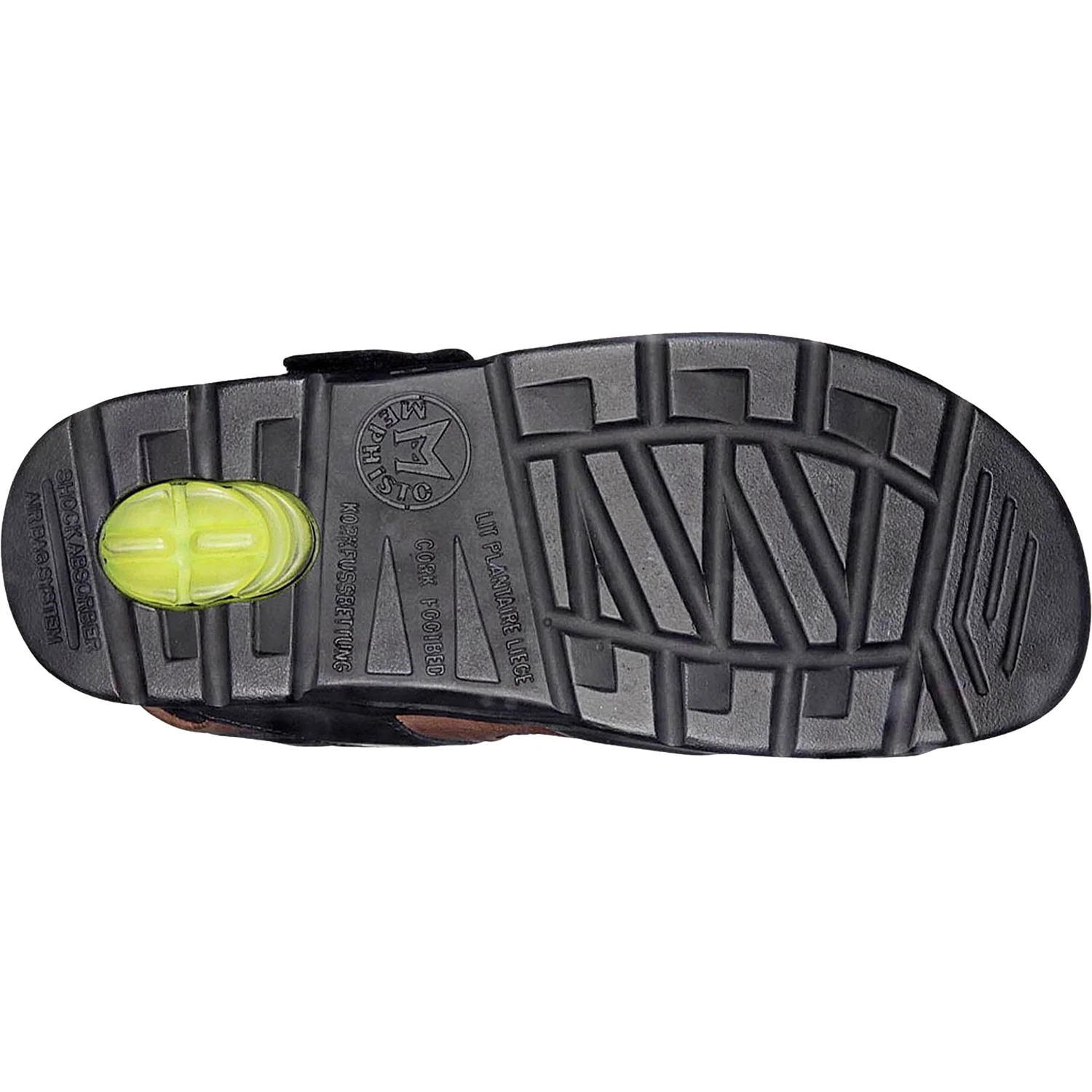 Mephisto Shark Men's Outdoor Sandals Brown/Black Leather - Image 4