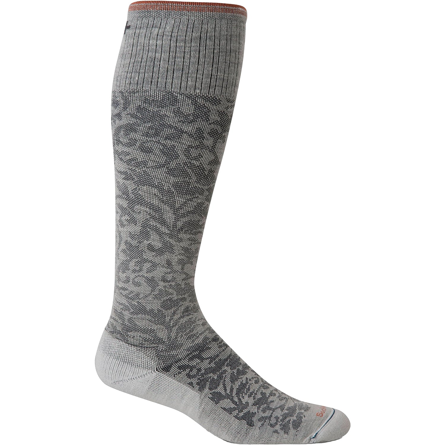 Sockwell Damask Knee High Socks 15-20 mmHg Women's Compression Socks Oyster