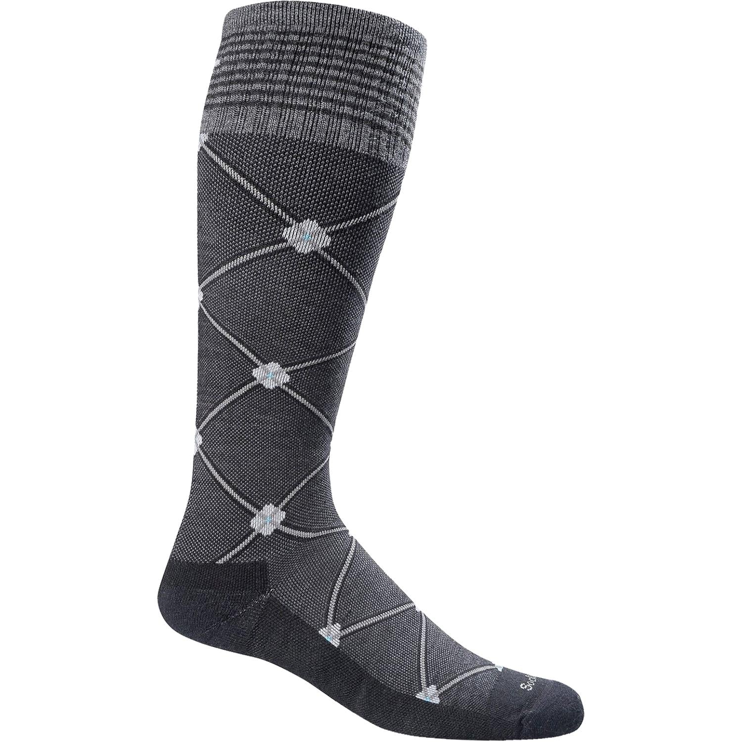 Sockwell Elevation Knee High Socks 20-30 mmHg Women's Compression Socks Black Multi