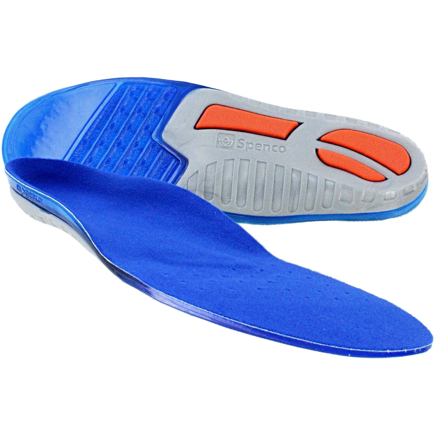 Spenco Gel Total Support Insoles Unisex Insoles Blue - Image 3