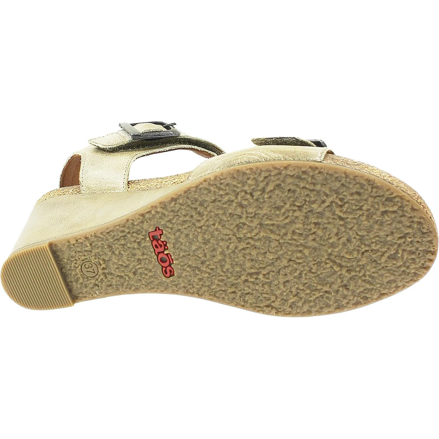 Taos Buckle Up Women's Support Sandals Stone Leather - Image 4