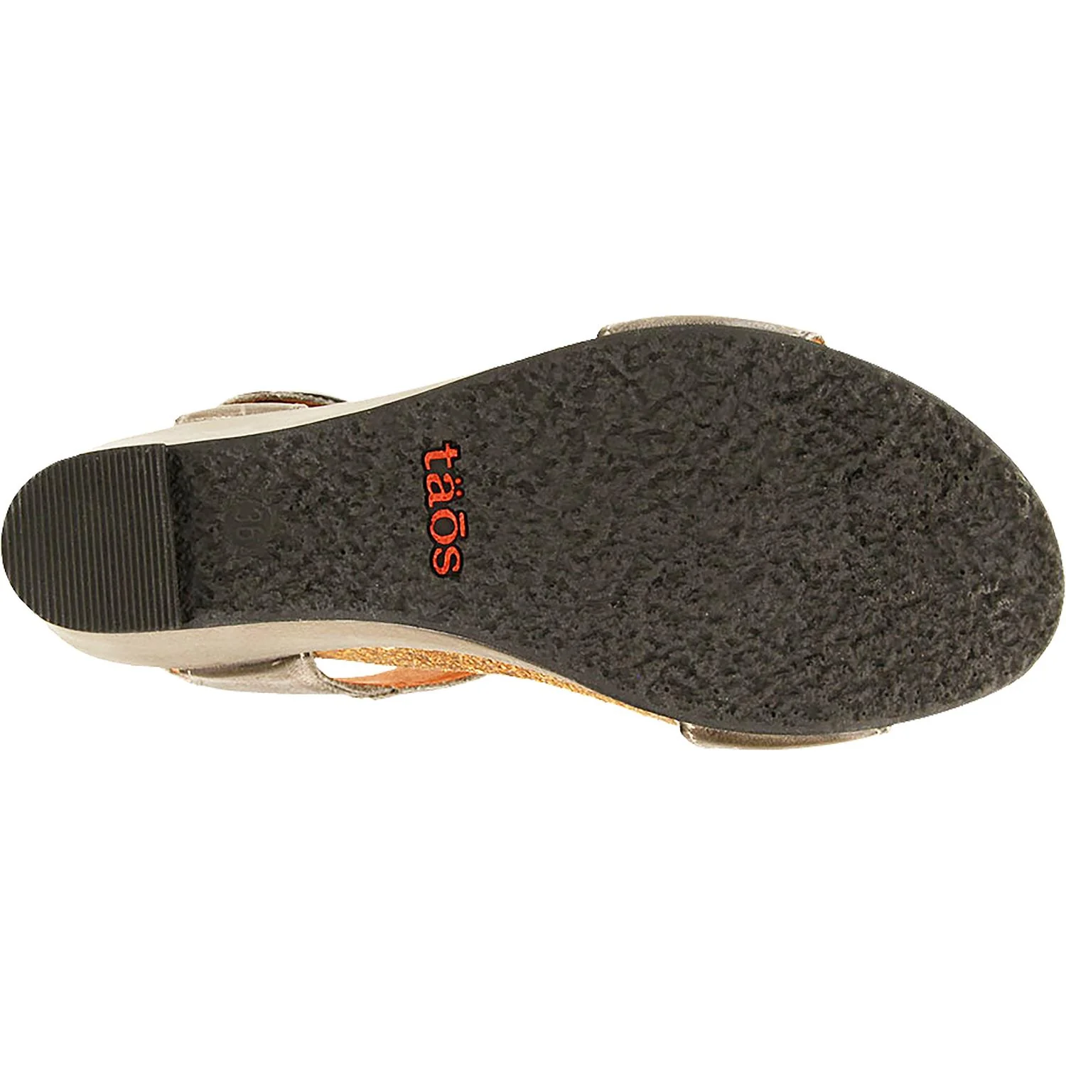 Taos Carousel 2 Women's Wellness Sandals Graphite Leather - Image 4