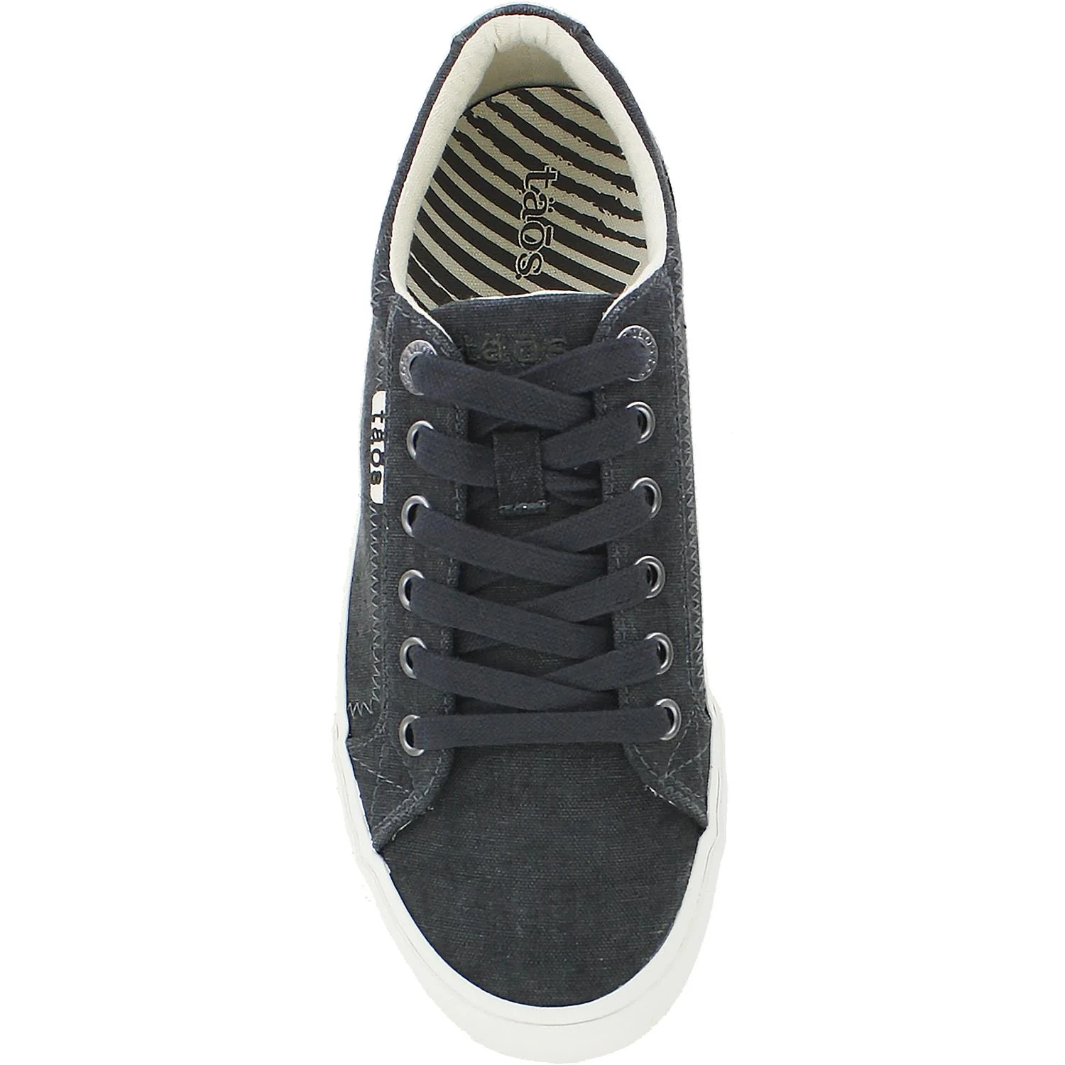 Taos Plim Soul Women's Sneakers Charcoal Canvas - Image 2