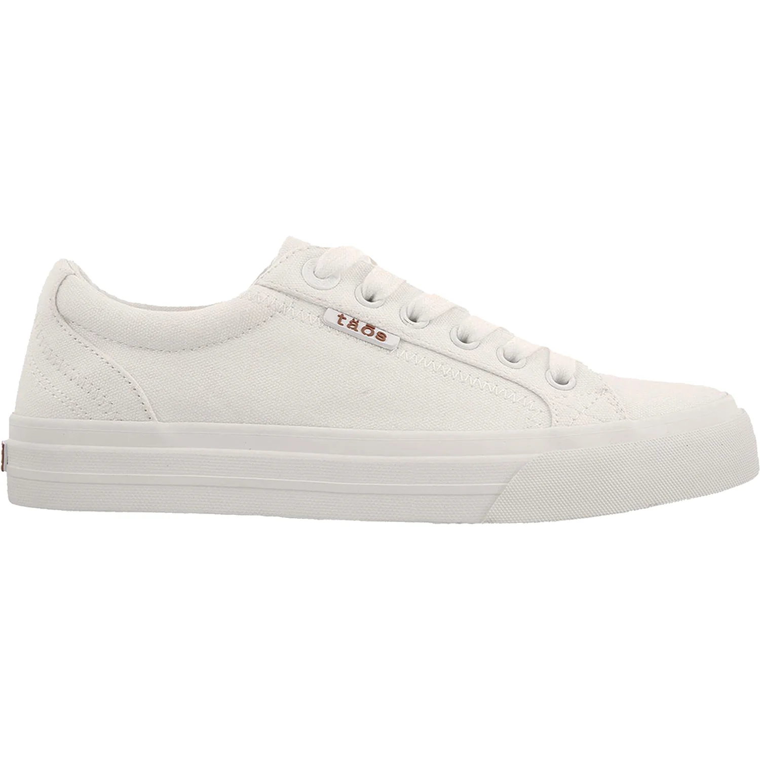 Taos Plim Soul Women's Sneakers White Canvas