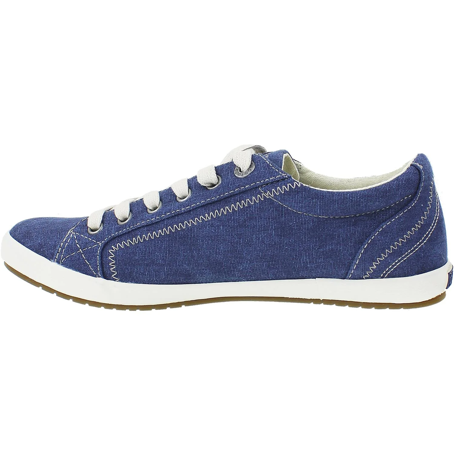Taos Star Women's Fashion Sneakers Blue Washed Canvas - Image 3