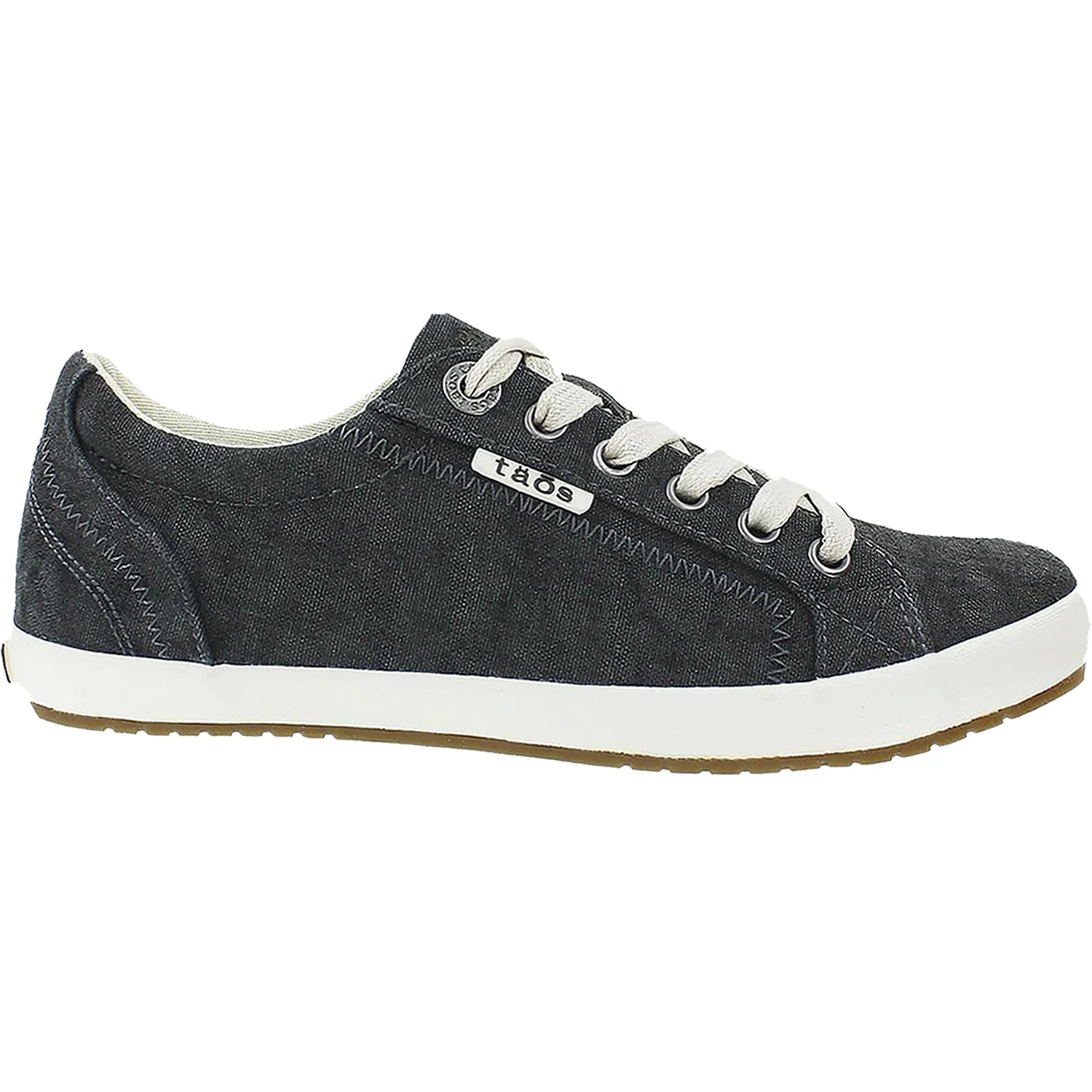 Taos Star Women's Shoes Charcoal Washed Canvas