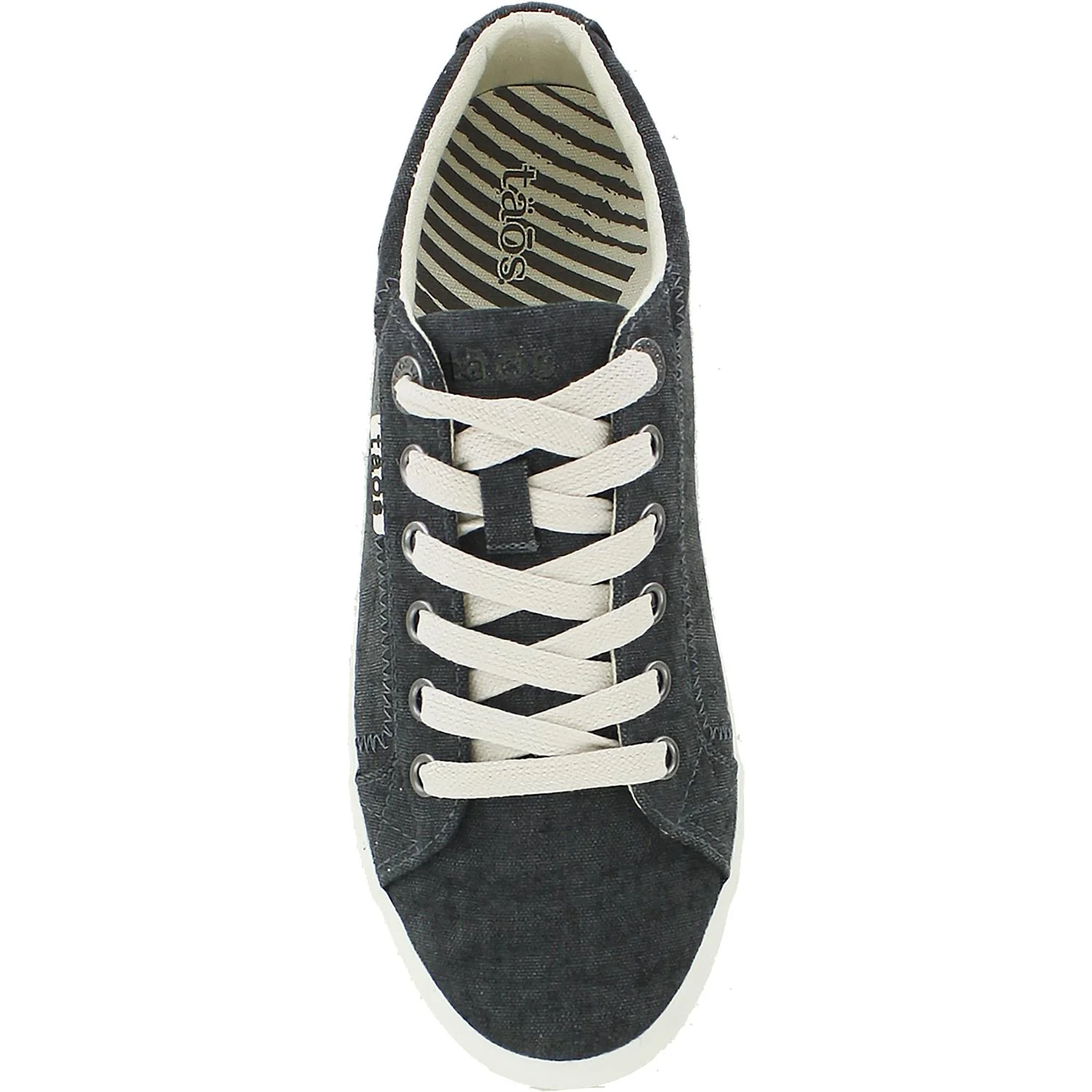 Taos Star Women's Shoes Charcoal Washed Canvas - Image 2