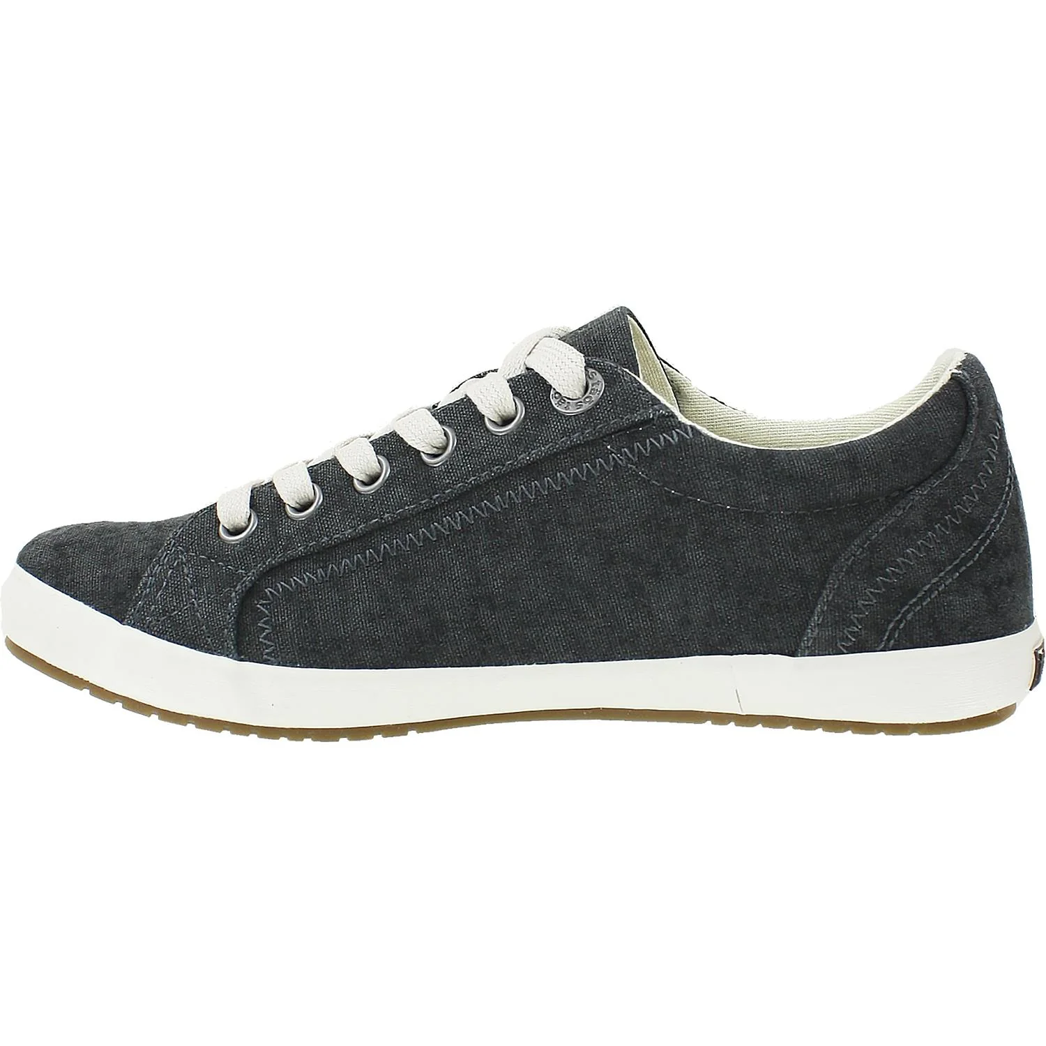 Taos Star Women's Shoes Charcoal Washed Canvas - Image 3