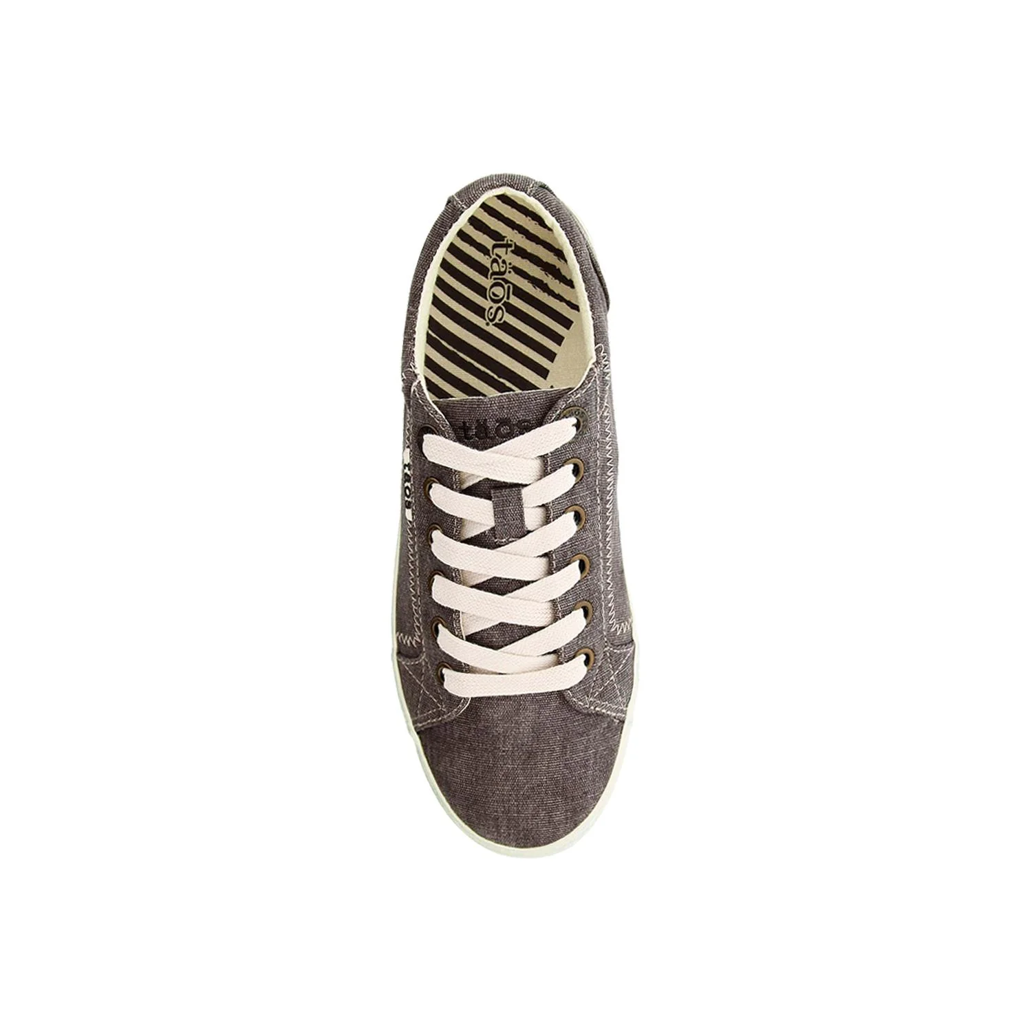 Taos Star Women's Walking Shoes Chocolate Washed Canvas - Image 2