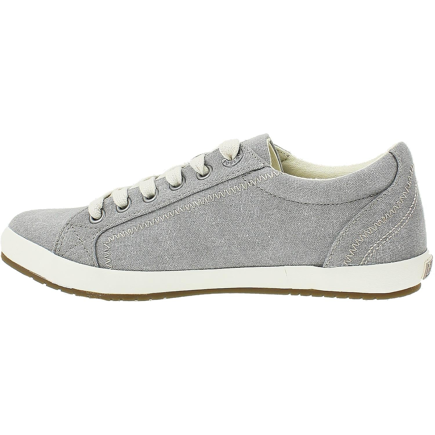 Taos Star Women's Sneakers Grey Washed Canvas - Image 3
