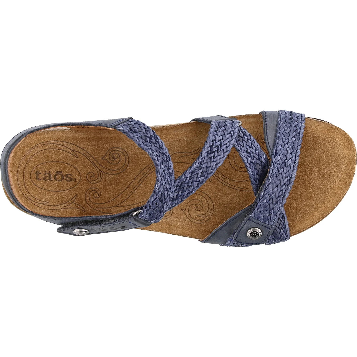 Taos Trulie Women's Sandals Navy Leather - Image 2